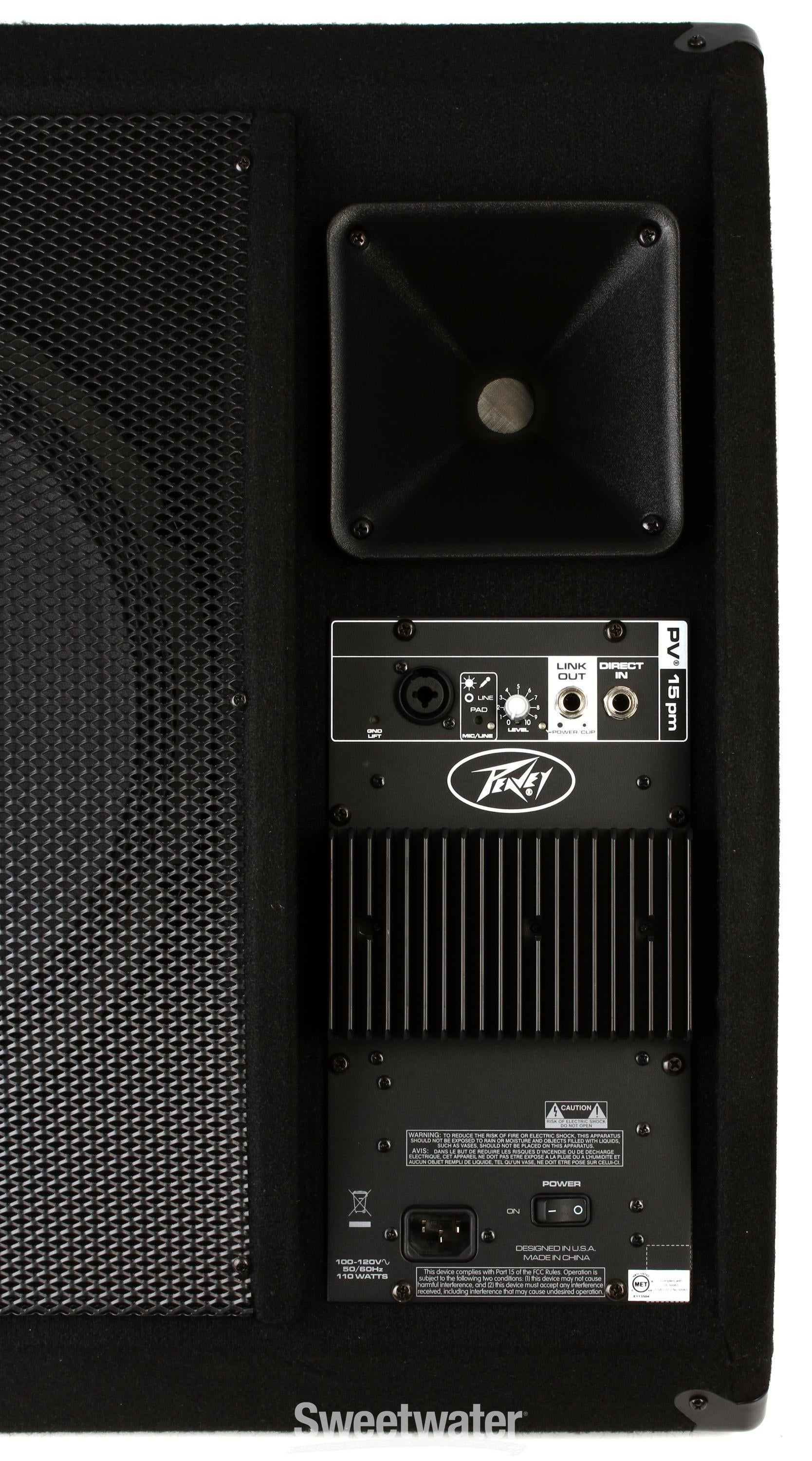 PEAVEY モニタースピーカー PV15M PAスピーカー ピービー