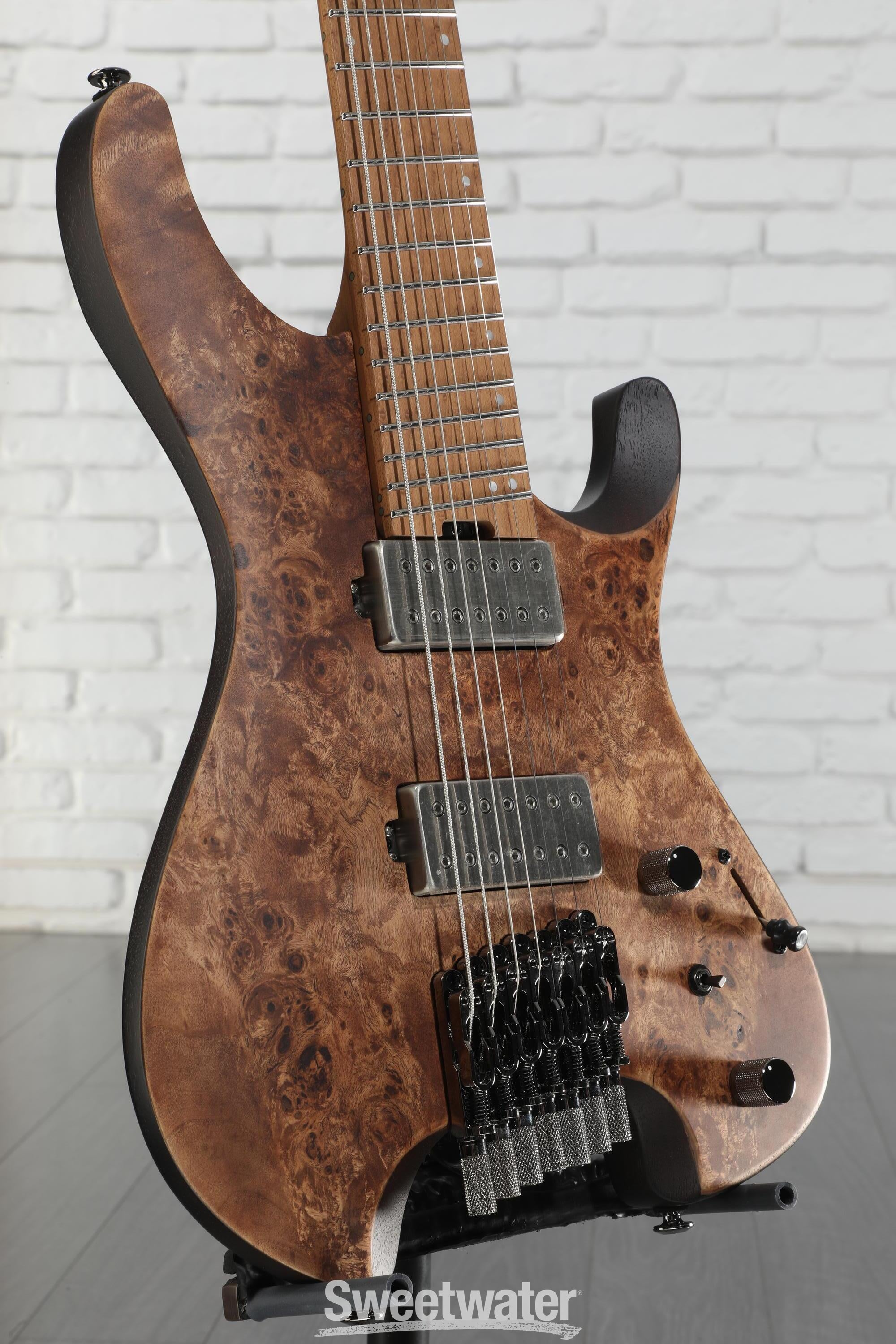 Ibanez QX527PB 7-string Electric Guitar - Antique Brown Stain