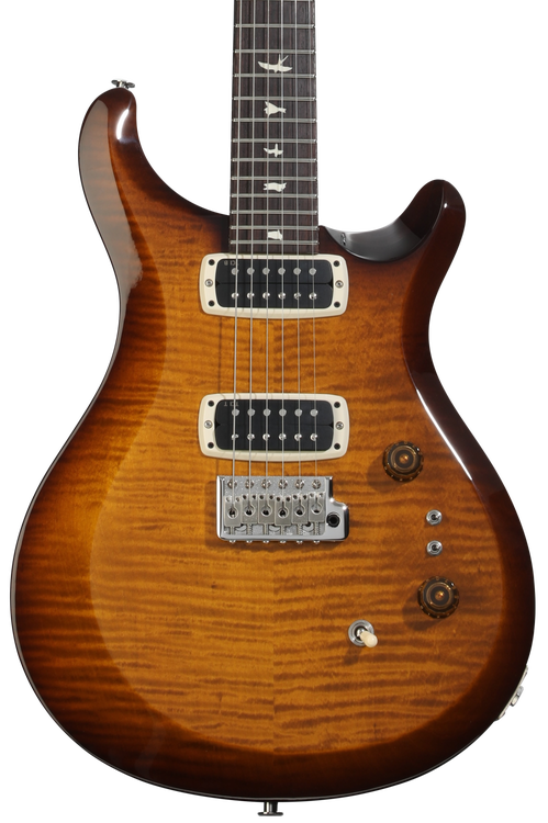 PRS S2 Custom 24-08 Electric Guitar - Black Amber | Sweetwater