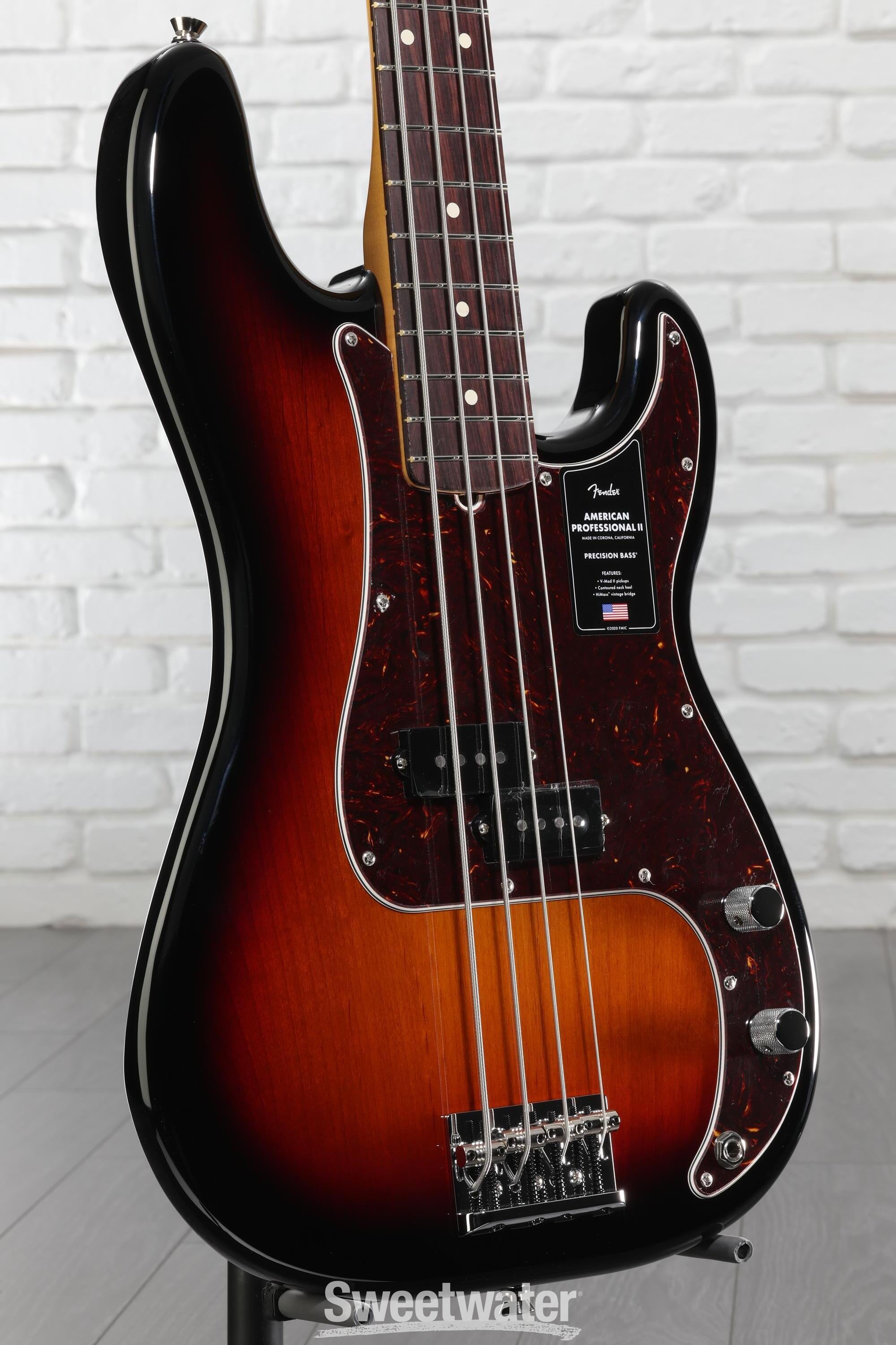 ベース American Professional II Precision Bass Fender American Professional II Precision Bass Maple Fingerboard