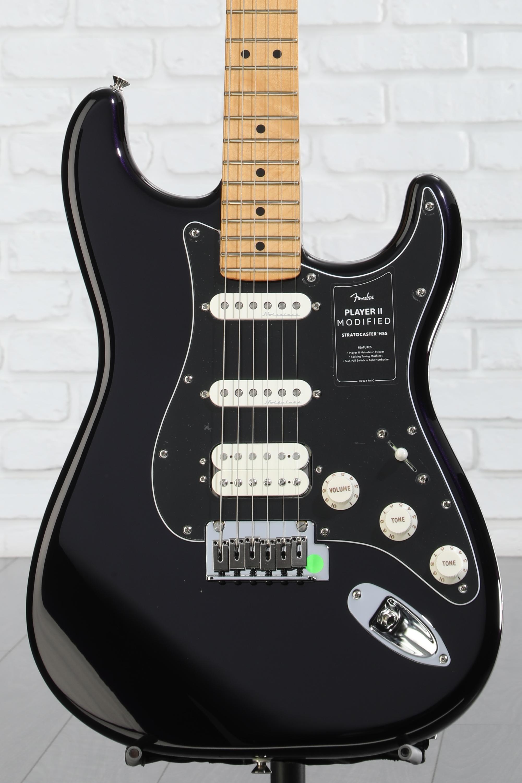 Fender Player II Stratocaster HSS ブラック Fender Player II Stratocaster HSS - Black (New)| Black