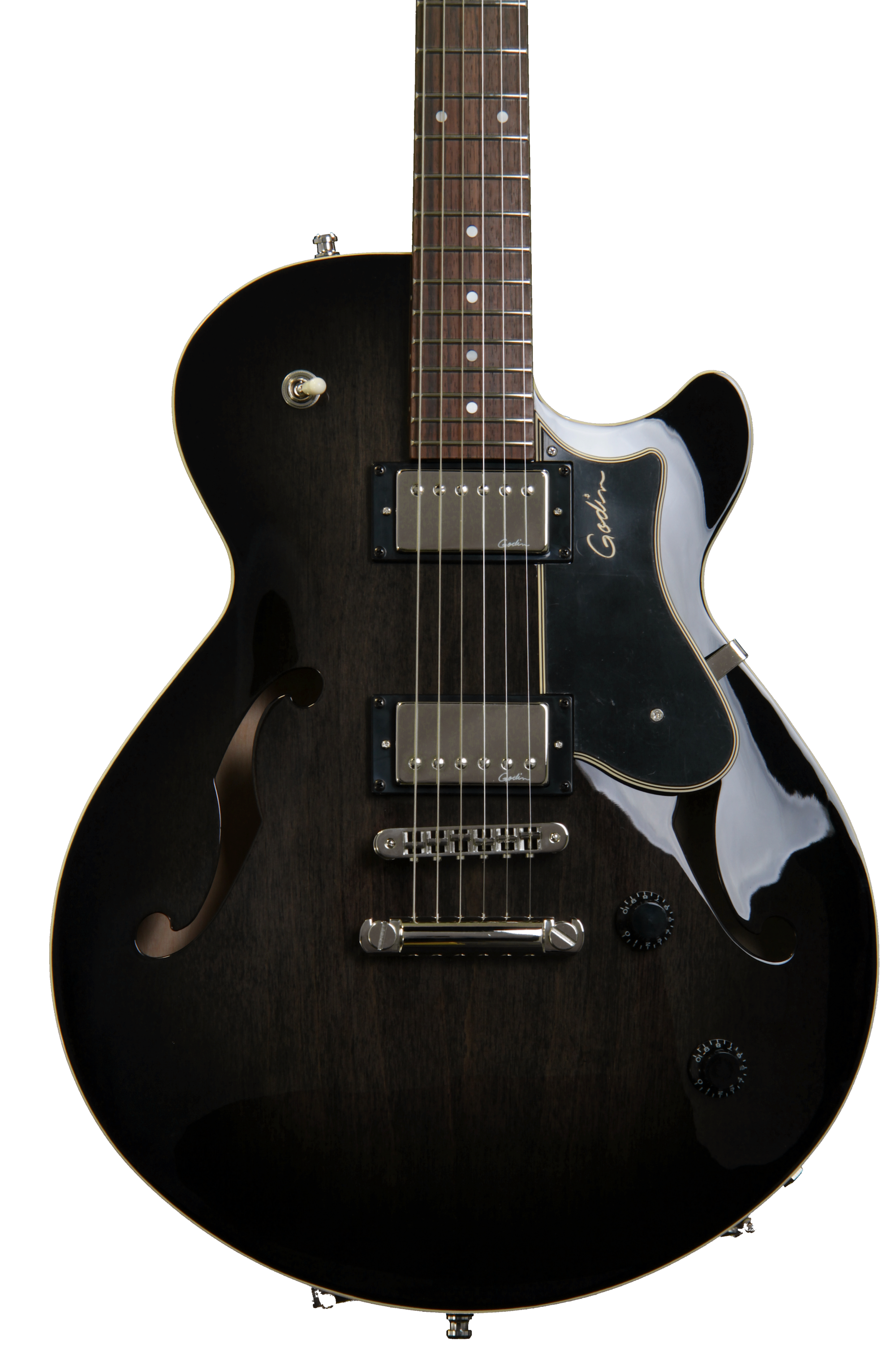 Godin Montreal Premiere HG - Trans Black | Sweetwater