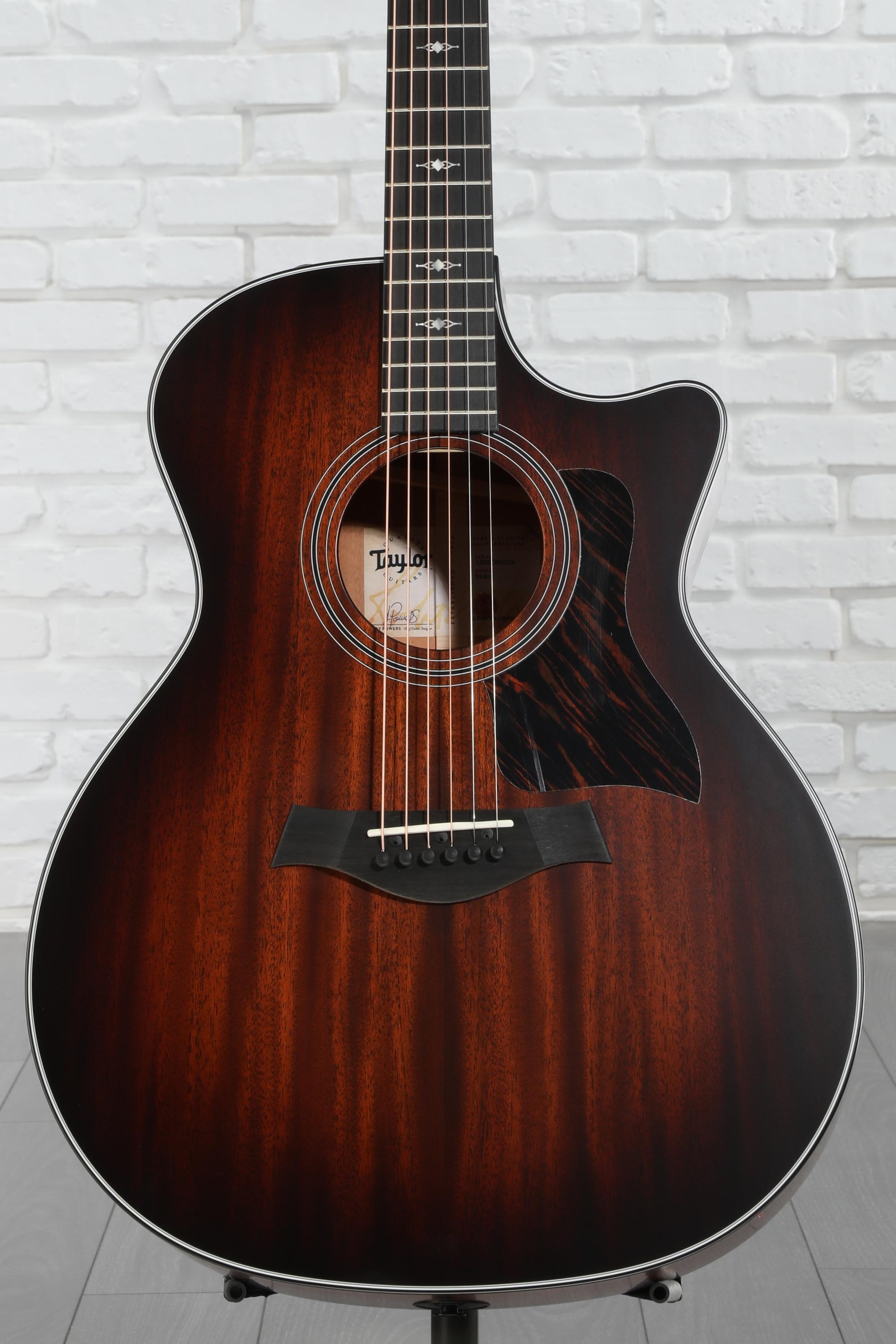 Taylor 324ce Acoustic-electric Guitar - Tobacco | Sweetwater