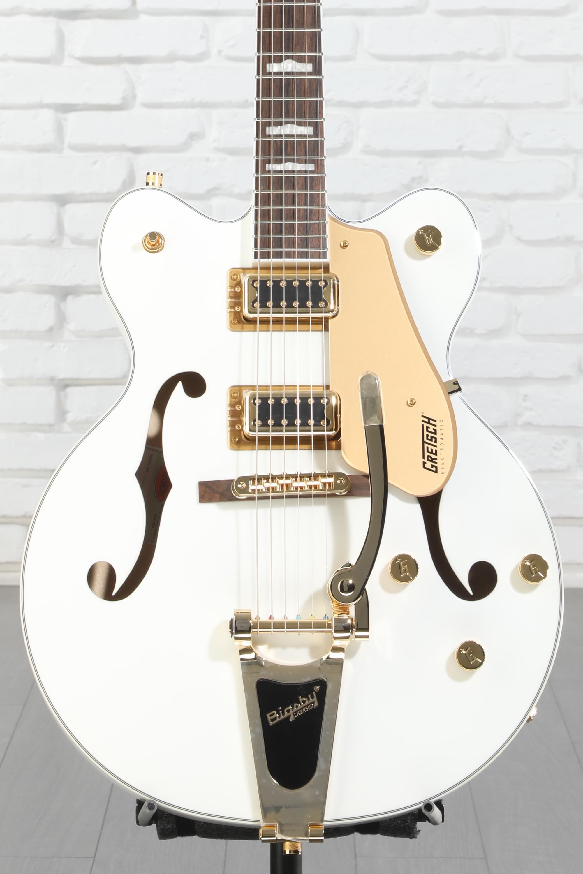 ギター G5422TG Electromatic crest White Gretsch G5422TG Electromatic Classic Hollow-Body - Snowcrest
