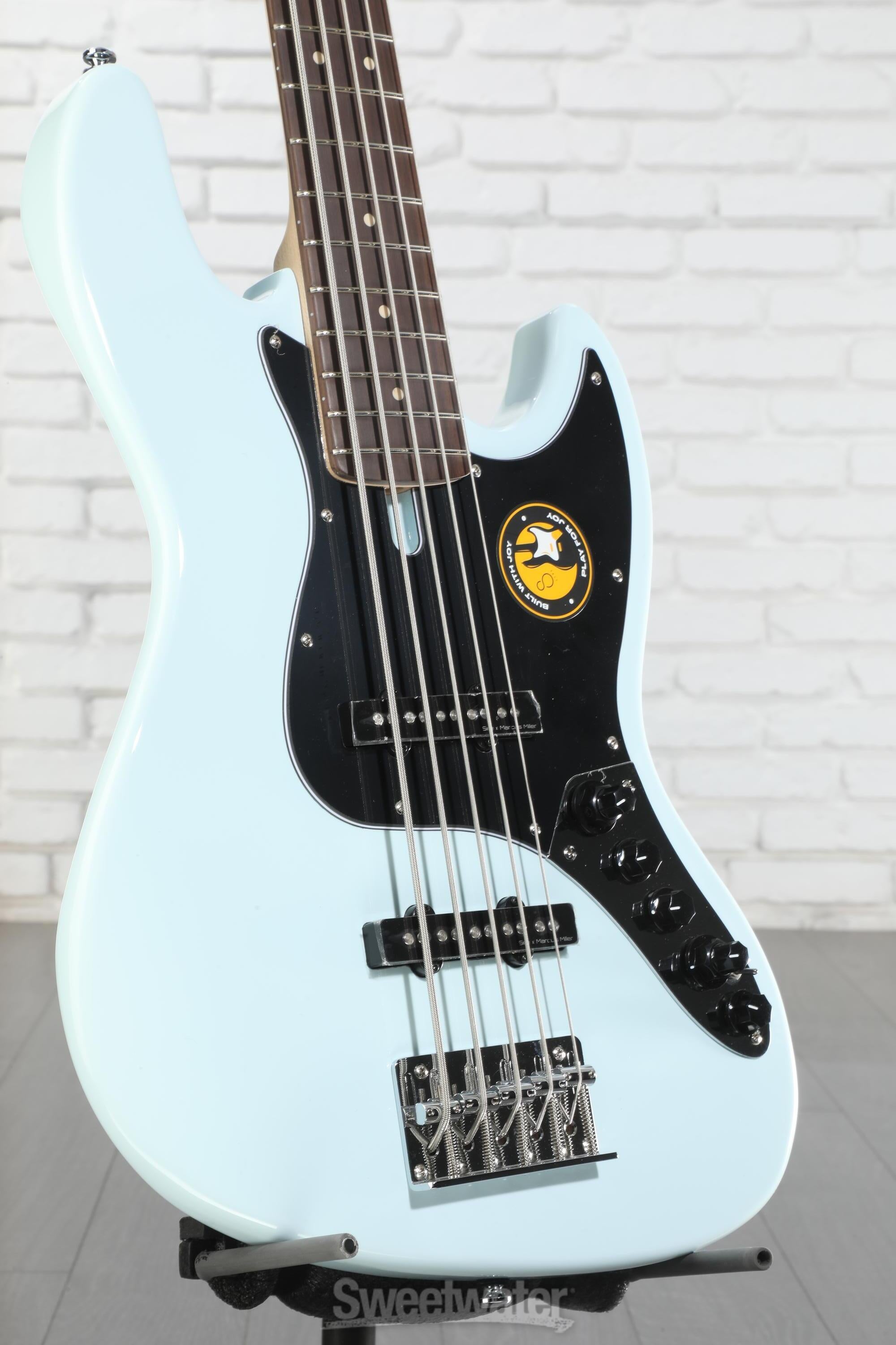 Sire V3 5弦 Sire Marcus Miller V3 5-string Bass Guitar - Sonic Blue | Sweetwater
