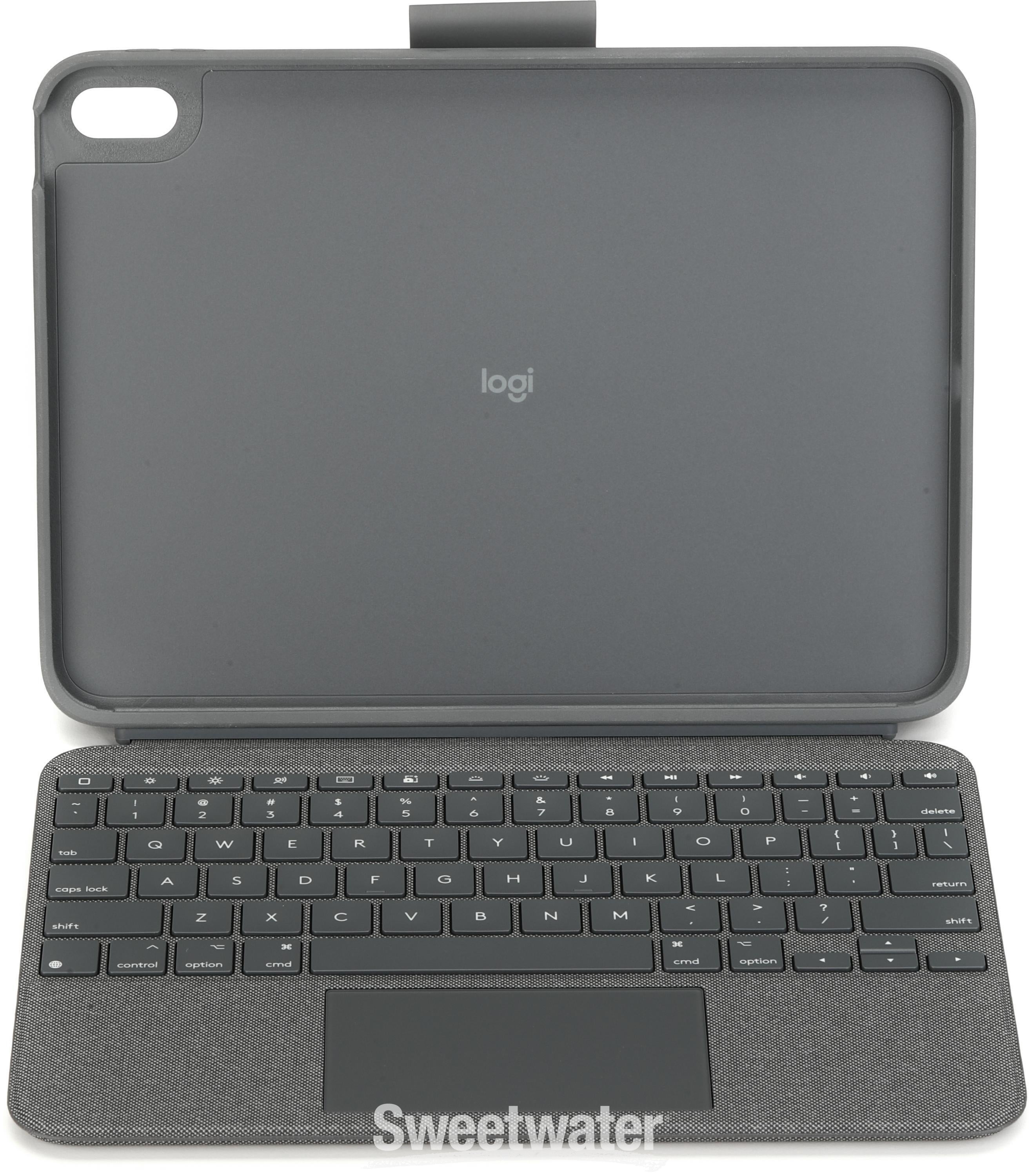 Logitech Combo Touch Keyboard for iPad (10th Gen) - Oxford Grey