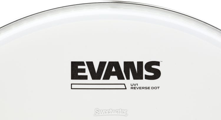 Evans UV1 Reverse Dot Coated Snare Drumhead - 13 inches