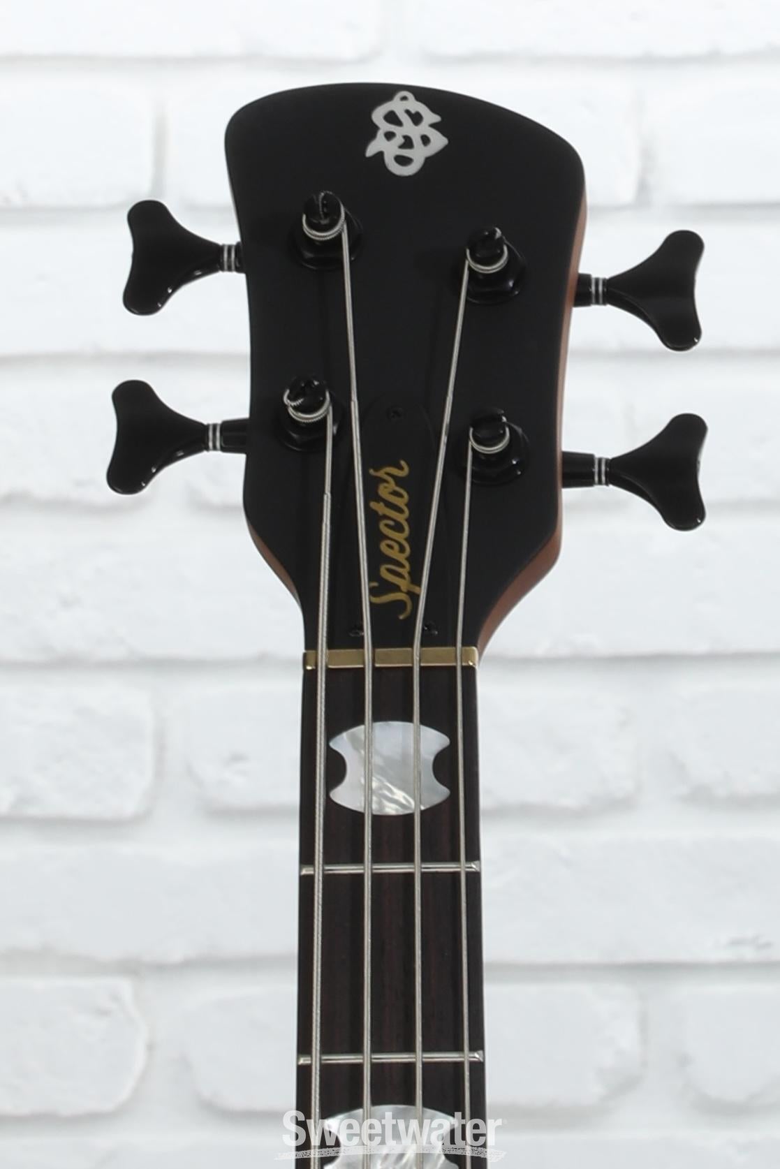 Spector Euro 4 LX Electric Bass Guitar - Natural Sunburst | Sweetwater