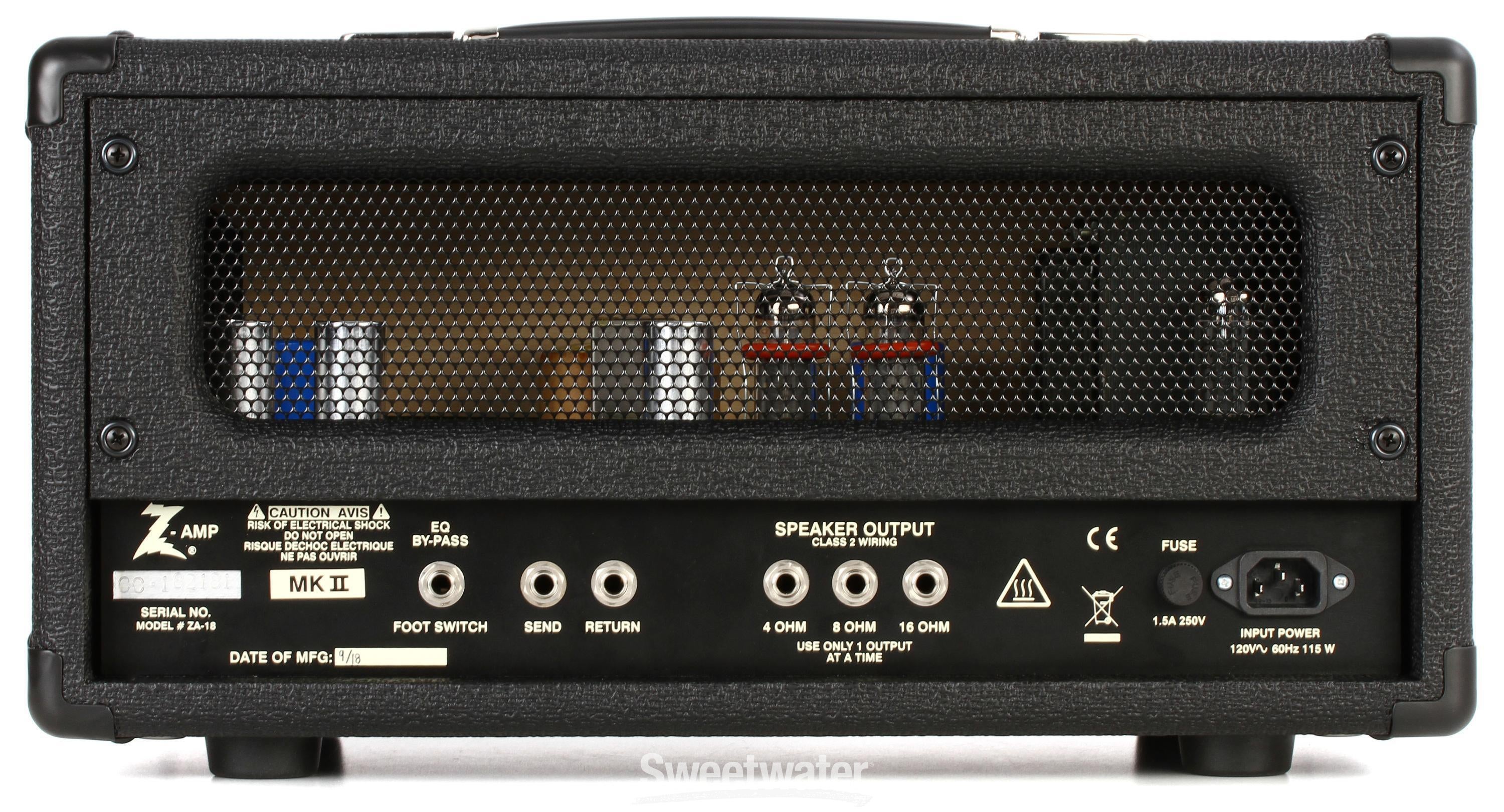 Dr. Z MAZ 18 NR MKII 18-watt Tube Head