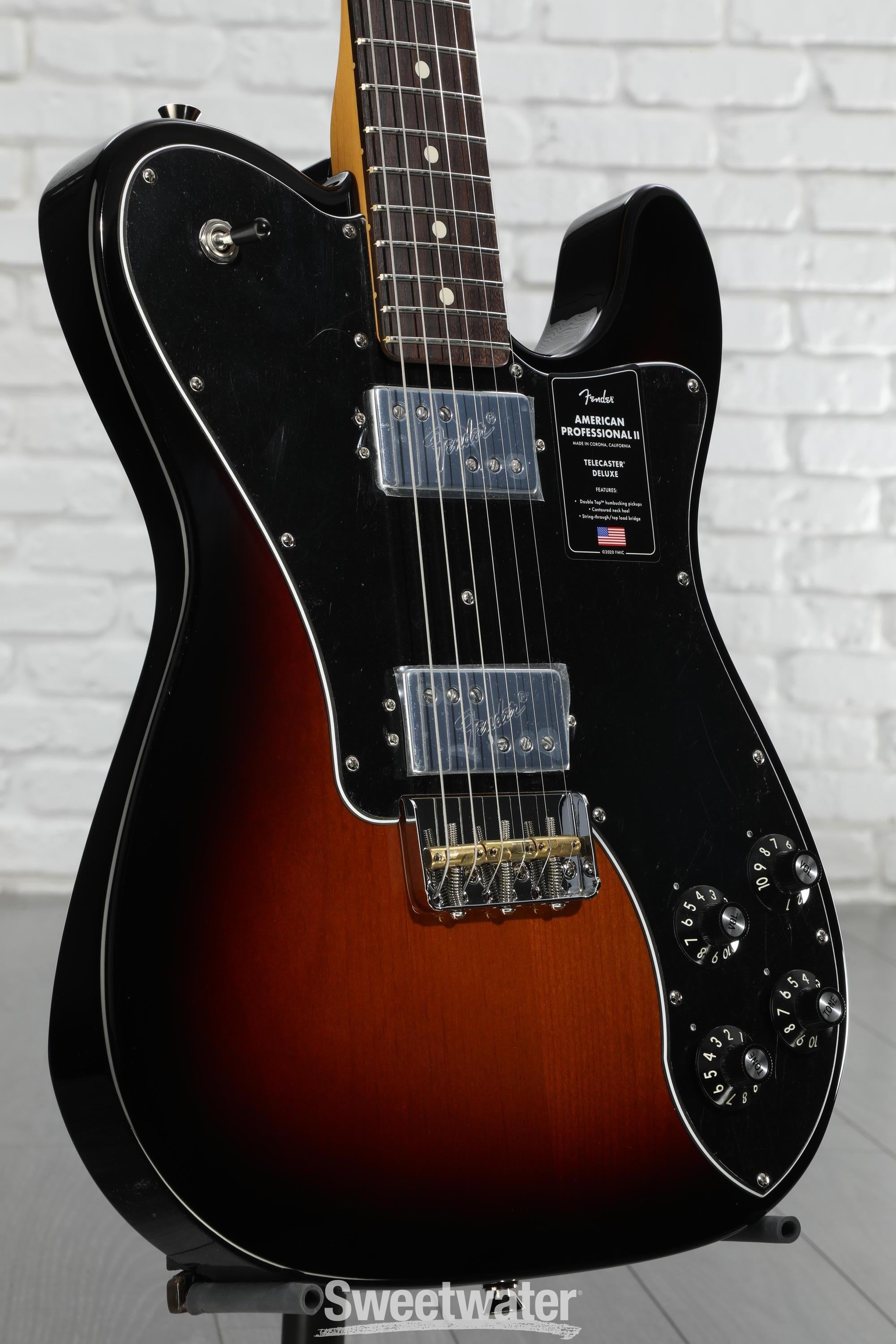 Fender American Professional II Telecaster Deluxe - 3-color Fender American Professional II Telecaster Deluxe - 3-color