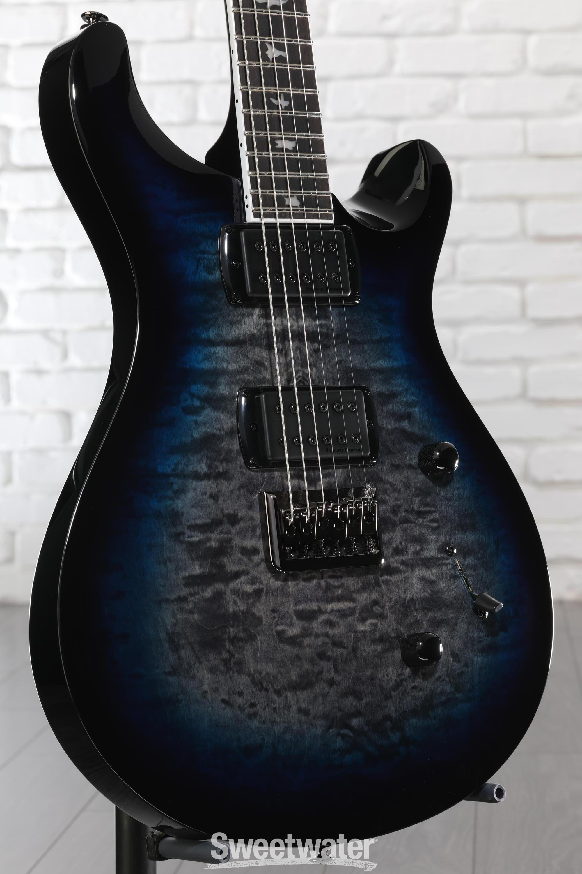 PRS SE Mark Holcomb Signature Electric Guitar - Holcomb Blue Burst