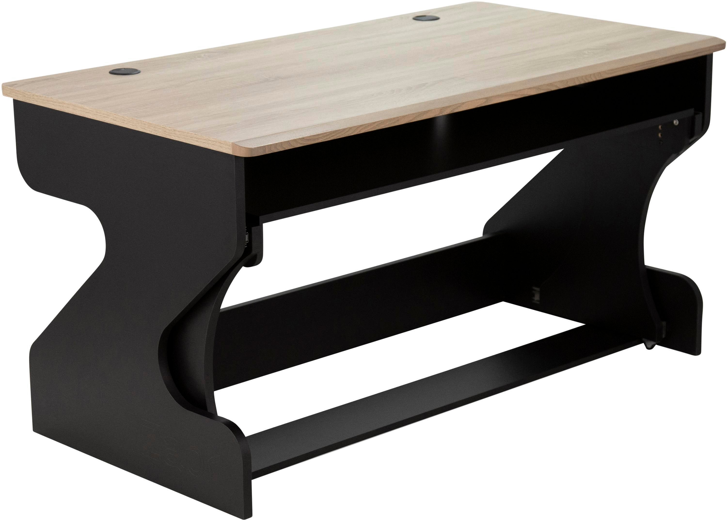 Zaor Miza M Flex Studio Desk - Black Oak