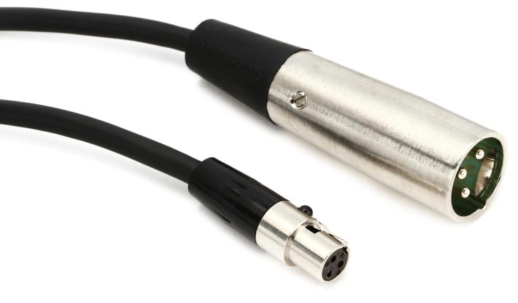 Crown D 6640-3 15 foot TA3F to XLR Male Microphone Cable for PCC160