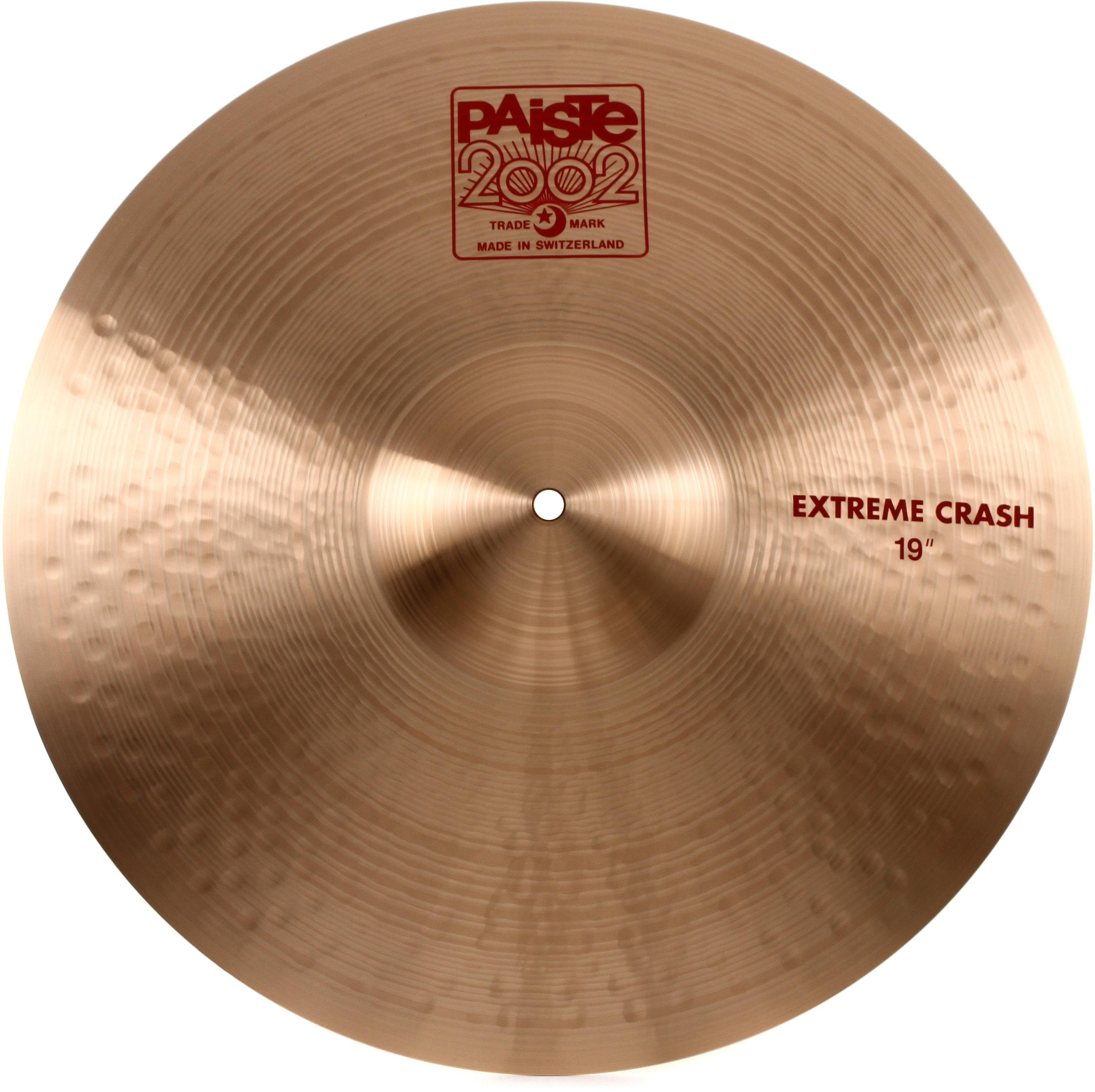 Paiste 19 inch 2002 Extreme Crash Cymbal | Sweetwater