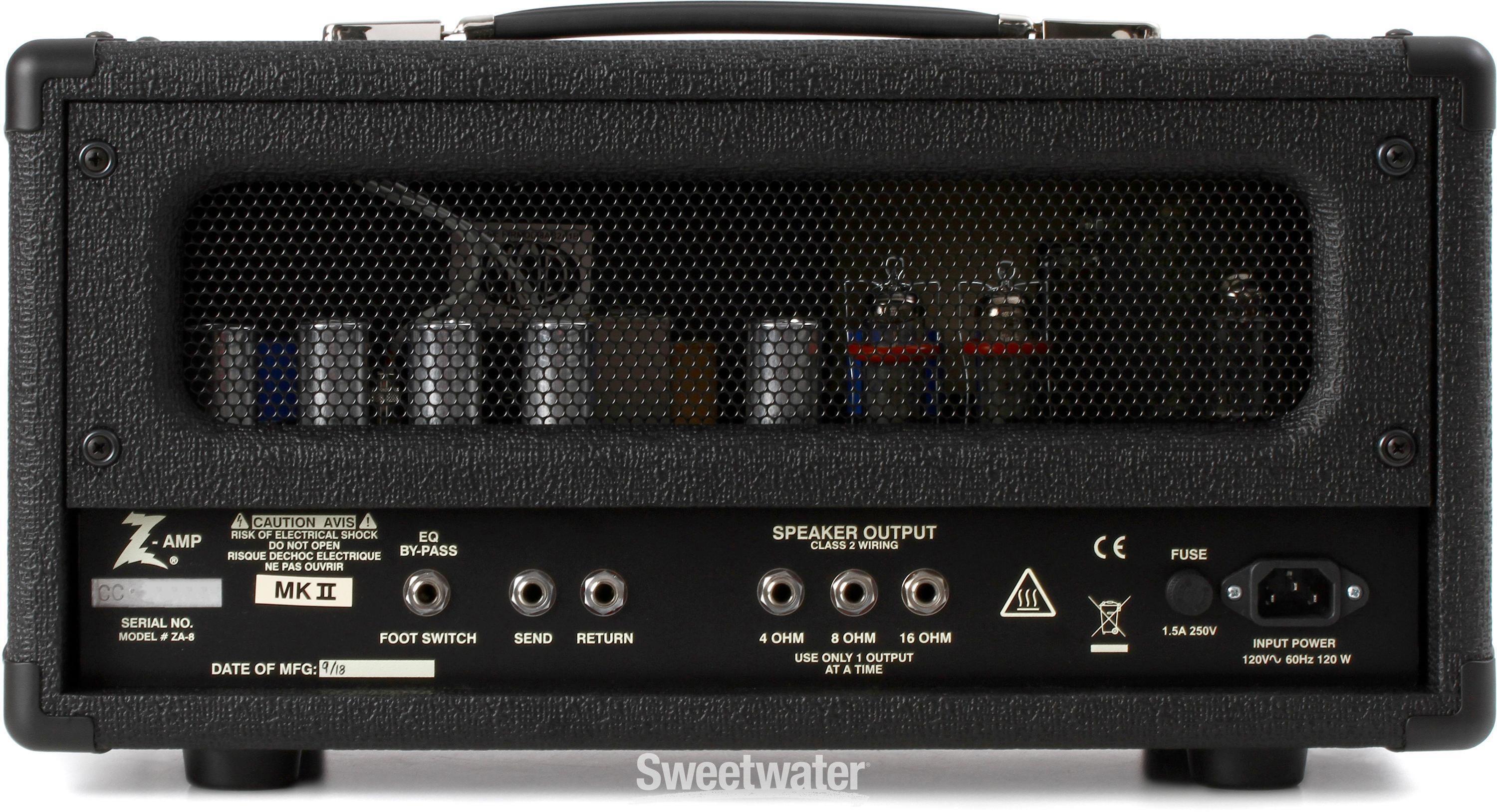 ヒロミ監修DEEP EXA18 Dr. Z MAZ 18 MKII 18-watt Tube Head with Reverb | Sweetwater