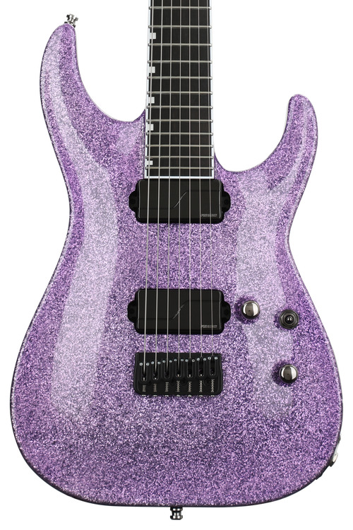 ESP E-II Horizon NT-7B Hipshot - Purple Sparkle