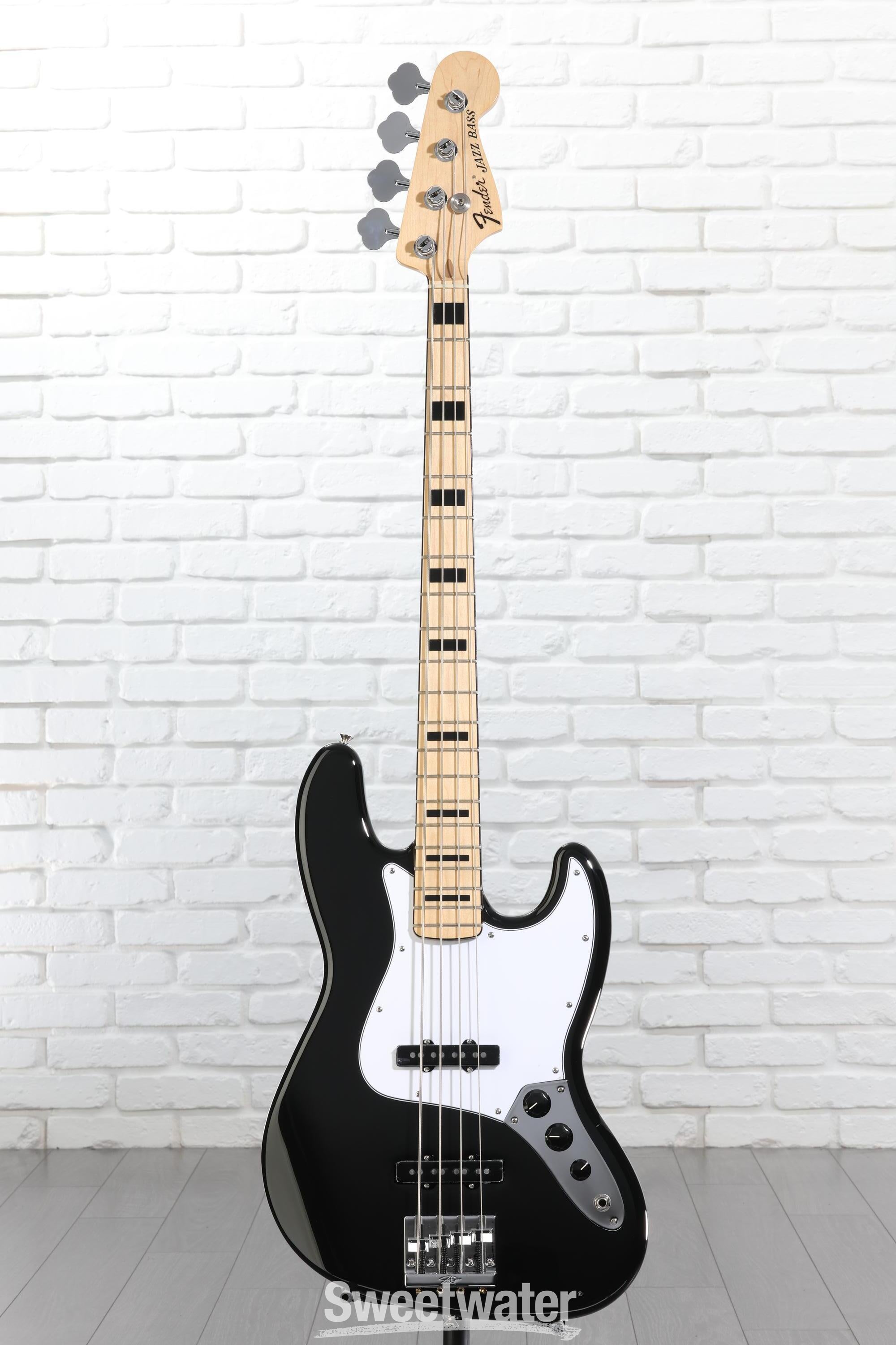 Fender Geddy Lee Jazz Bass - Black | Sweetwater