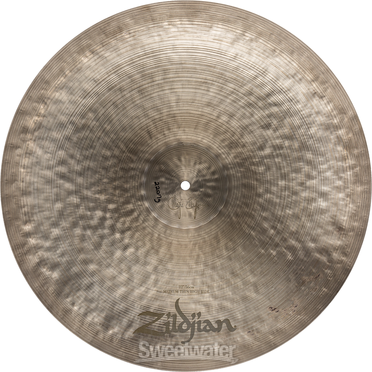 好評 Kerope Zildjian Medium inches 22 - Cymbal Ride High Thin 洋楽