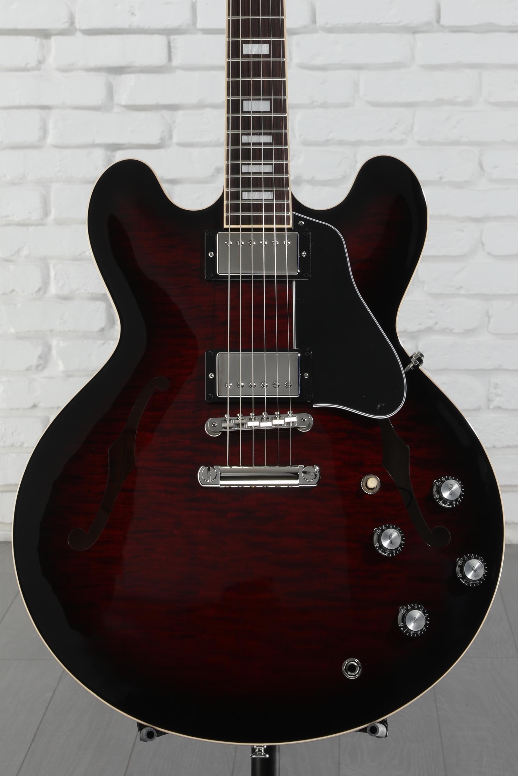 ギター Gibson ES-335 Figured Blood Moon Burst Gibson ES-335 Figured Blood Moon Burst - Fuller's Guitar