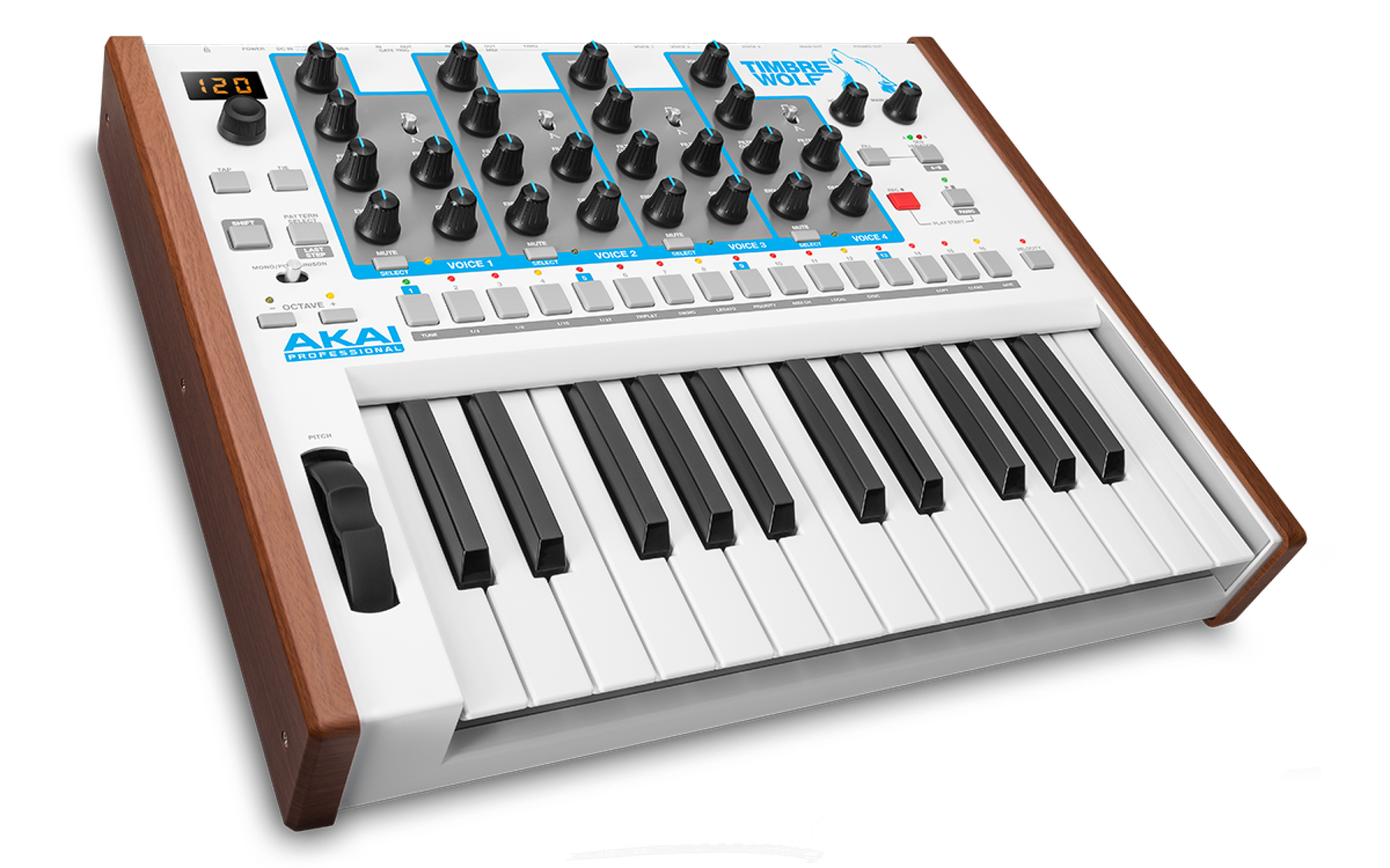 Akai Professional Timbre Wolf 4-voice Analog Synthesizer | Sweetwater