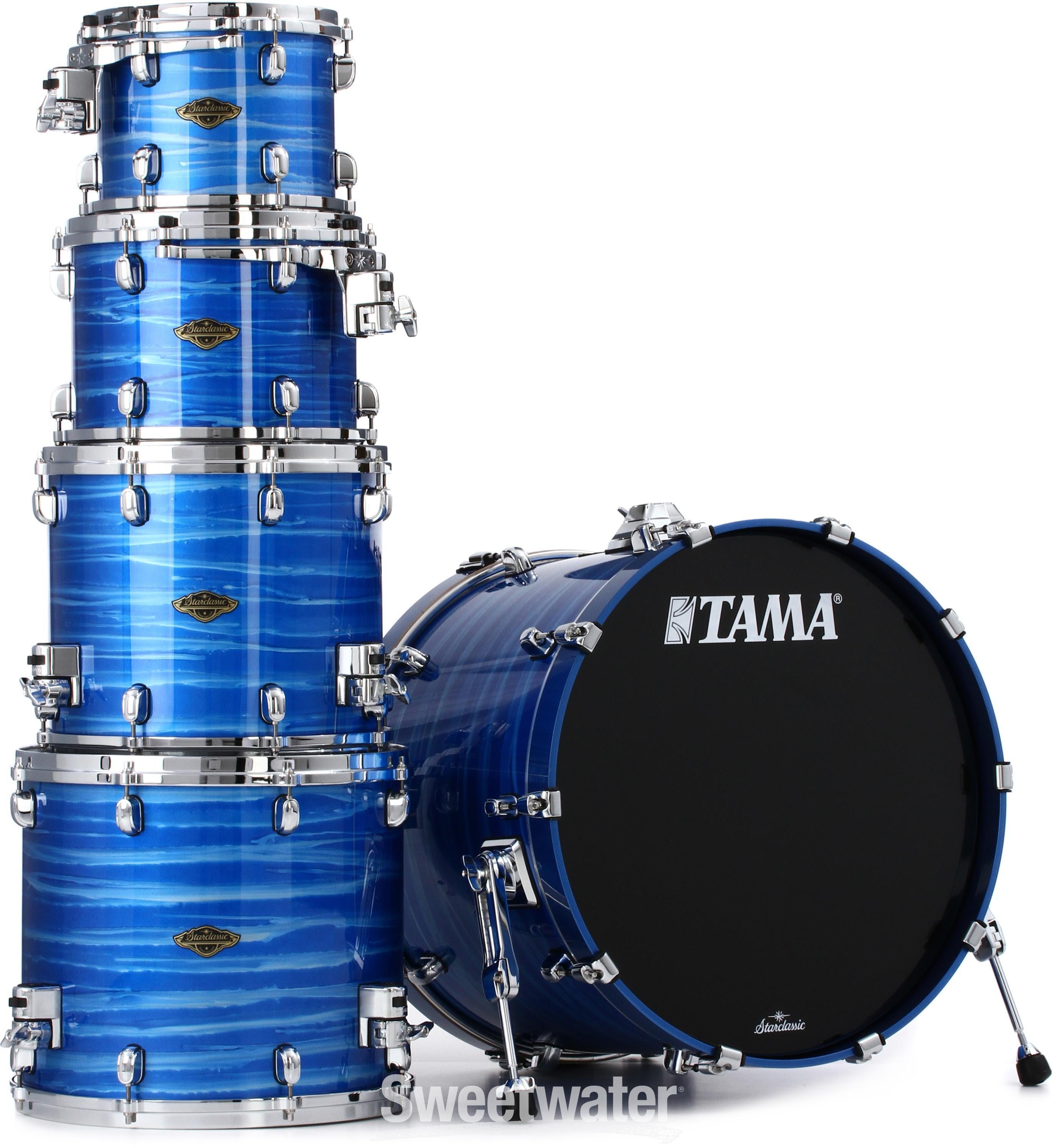 Tama Starclassic Walnut/Birch WBS52LS 5-piece Shell Pack - Lacquer