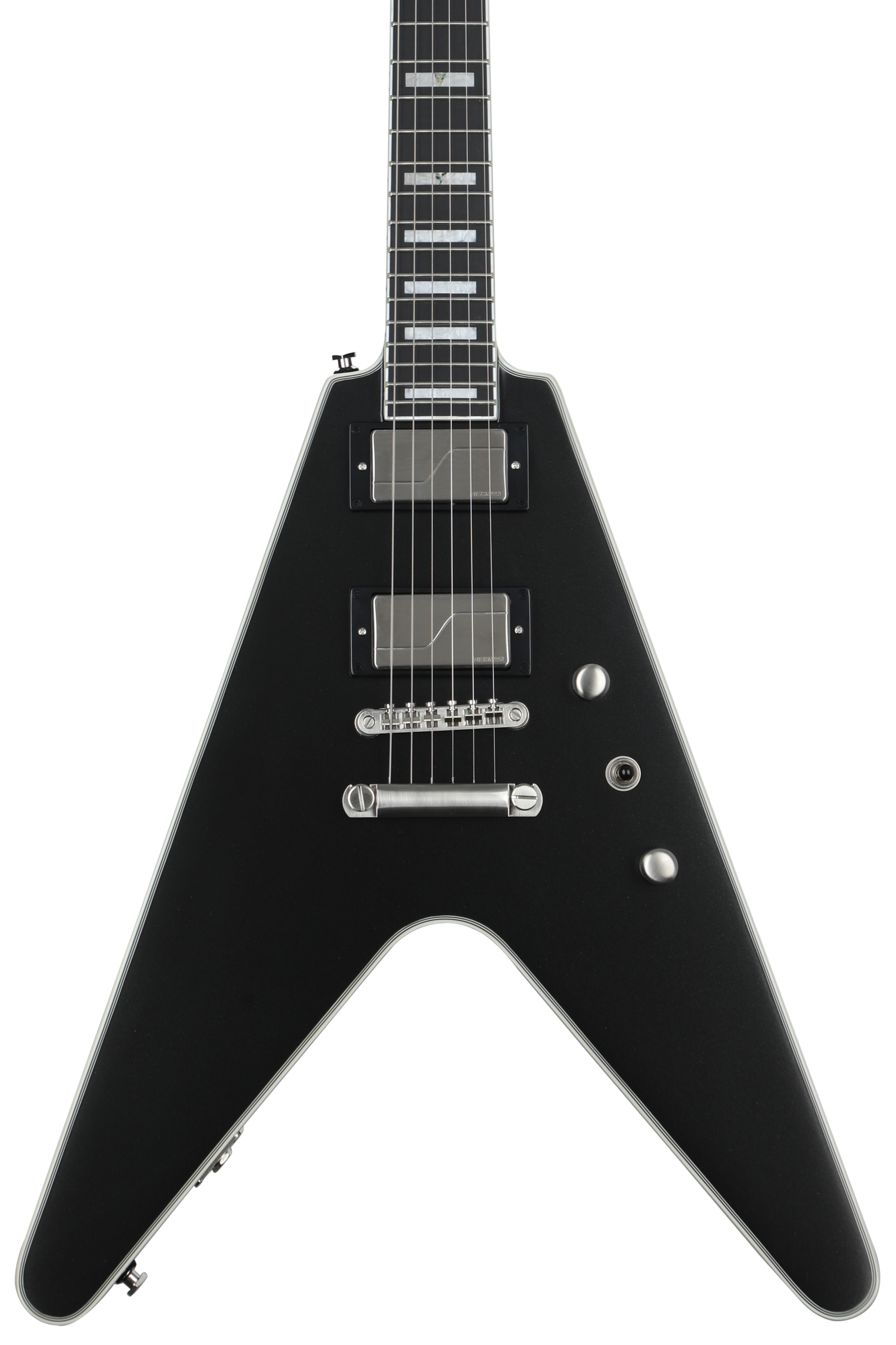 Epiphone V型 エレキギター ブラック