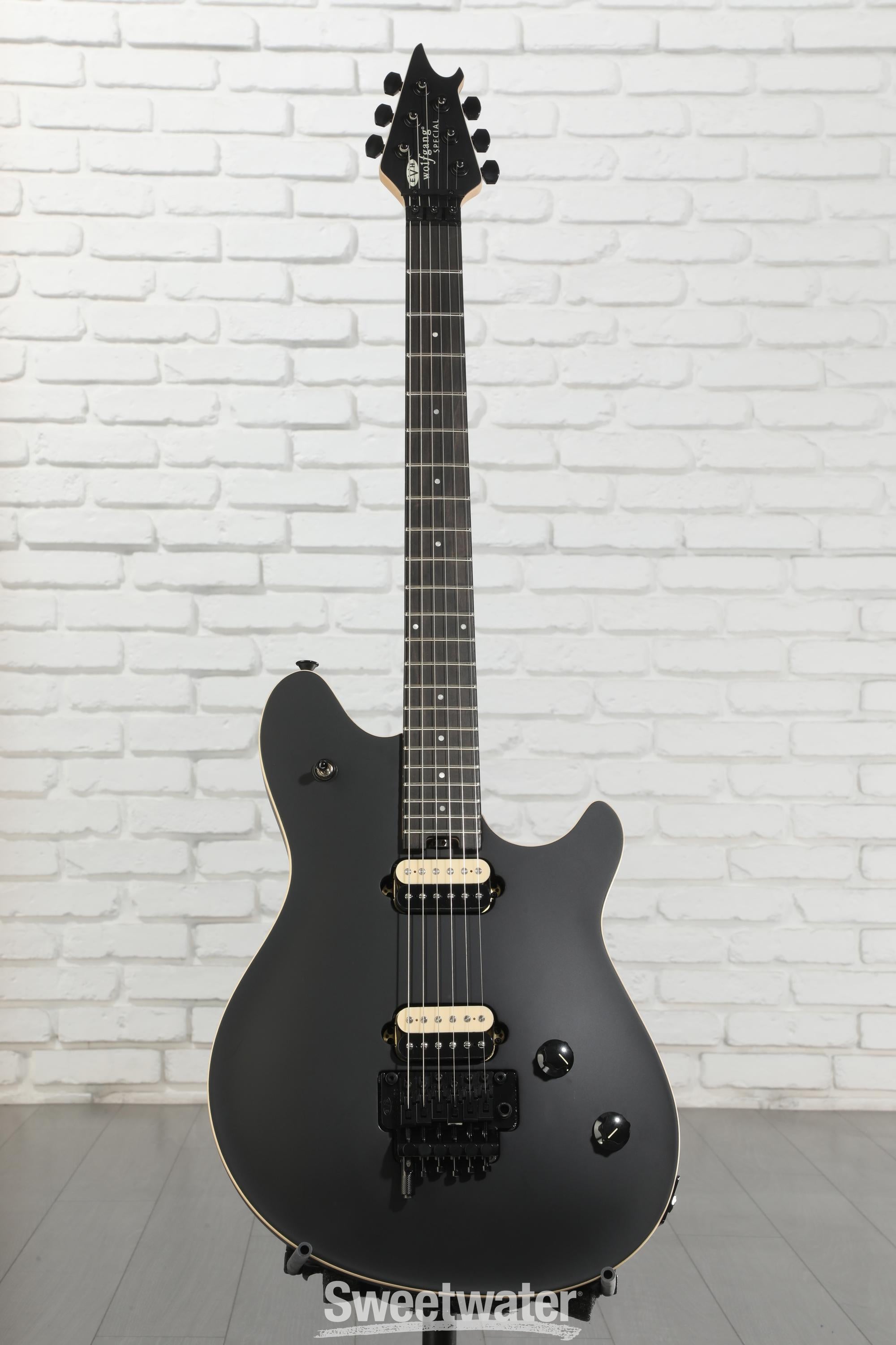 ギター EVH Wolfgang Special Stealth Black EVH Wolfgang Sp Eb Stealth Blk – Motor City Guitar