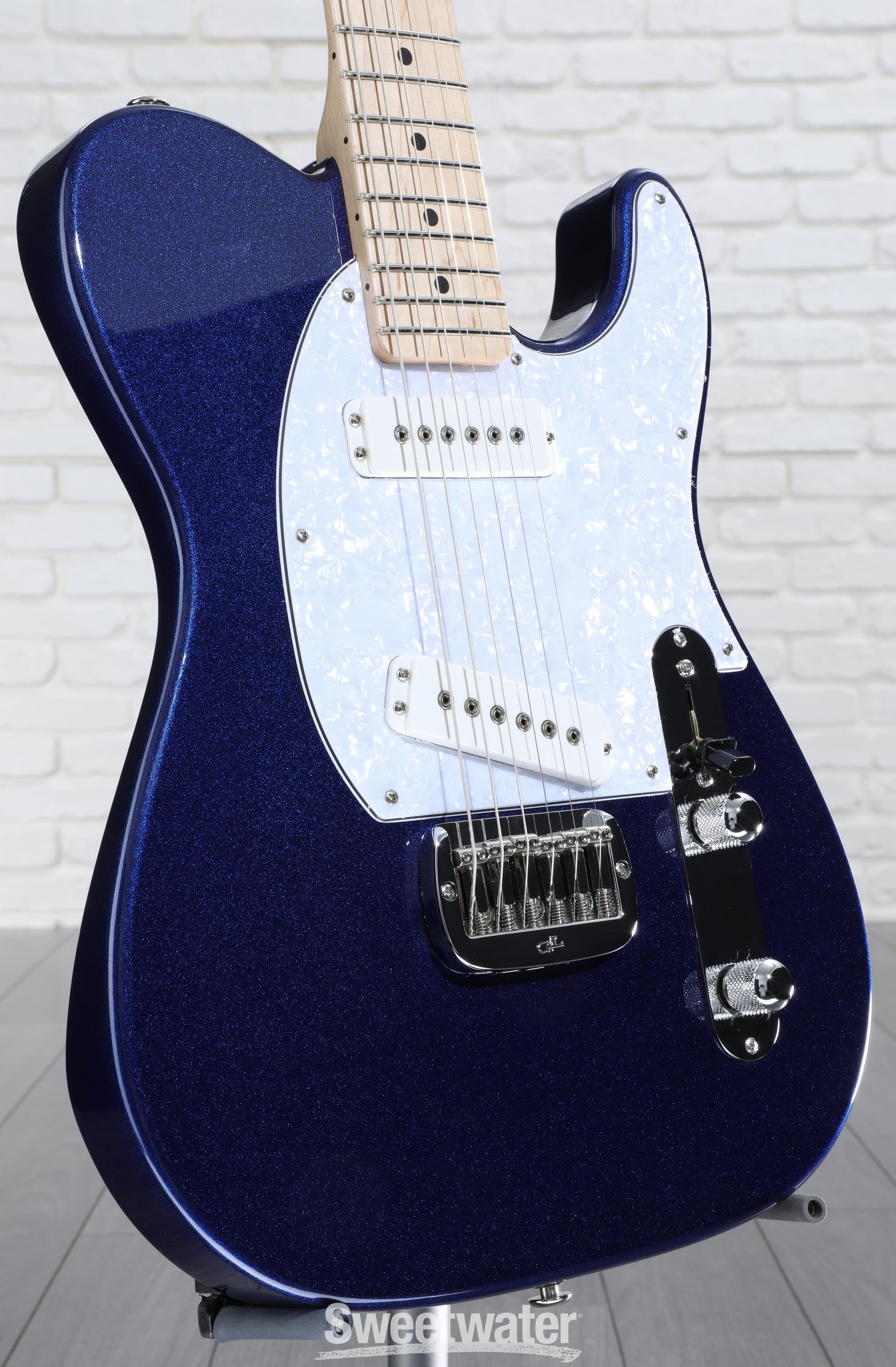 G&L USA ASAT SPECIAL DELUXE フレイムメイプル Platinum G&L Fullerton Deluxe ASAT Special With Maple