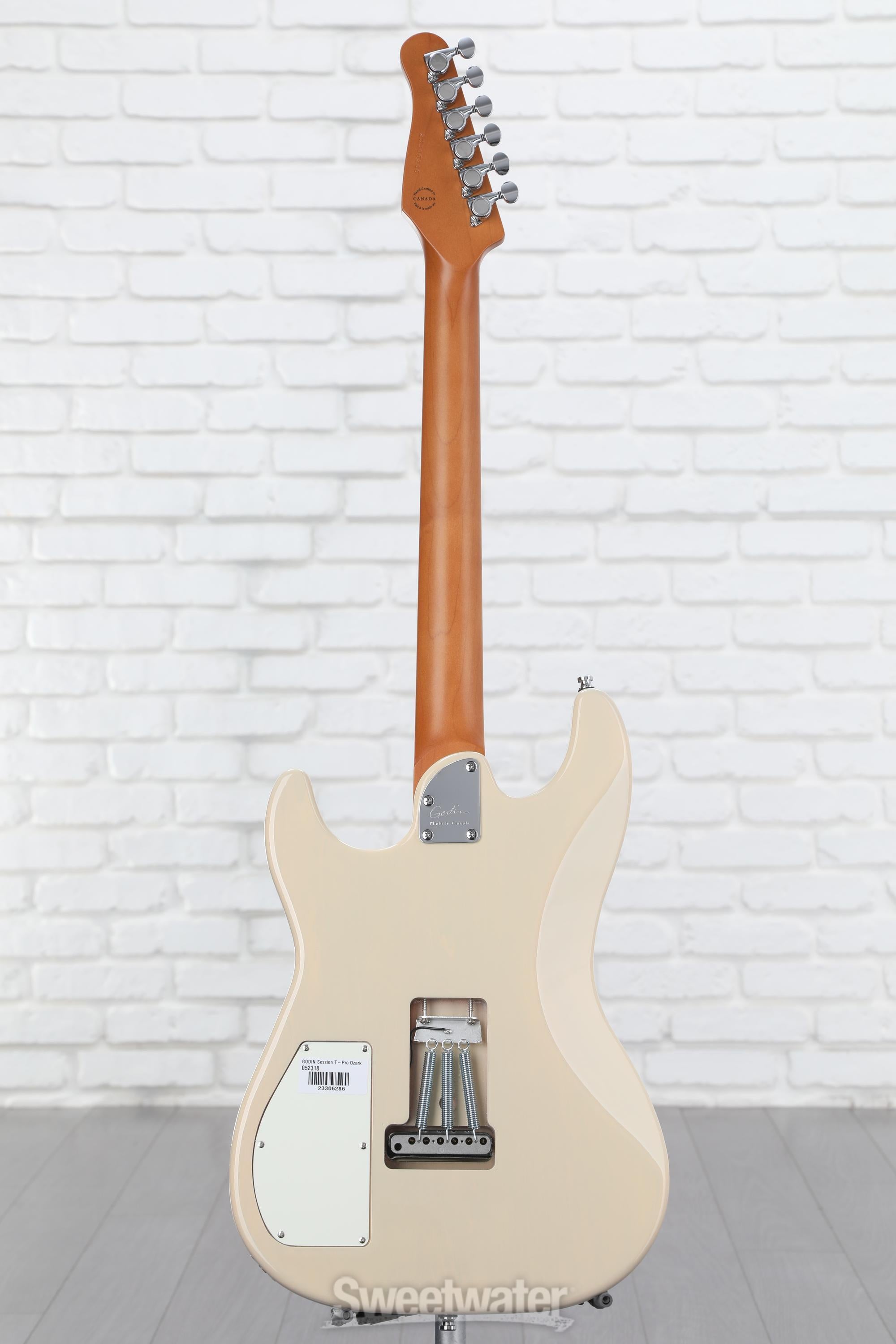 Godin Session T-Pro Electric Guitar - Ozark Cream with Rosewood