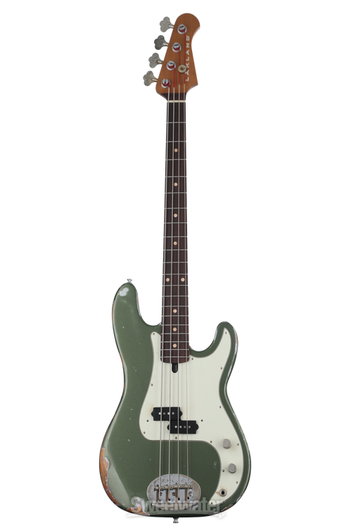 Lakland USA Classic 44-64 Aged Bass Guitar - Sherwood Green 