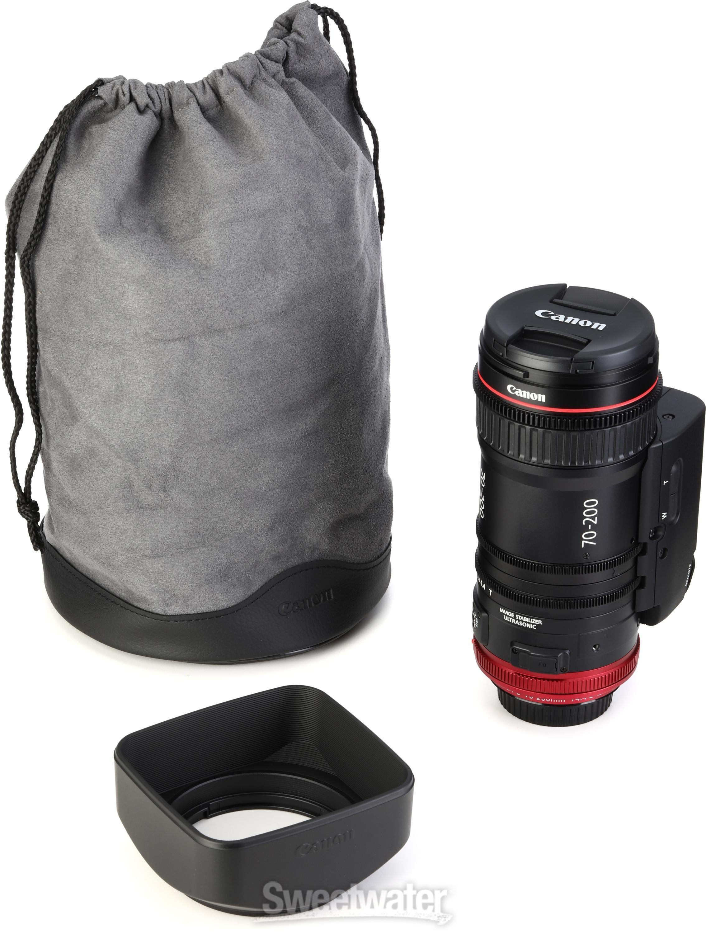Canon Compact-Servo 70-200mm T4.4 Lens - EF Mount | Sweetwater Canon Compact-Servo 70-200mm T4.4 Lens - EF Mount | Sweetwater