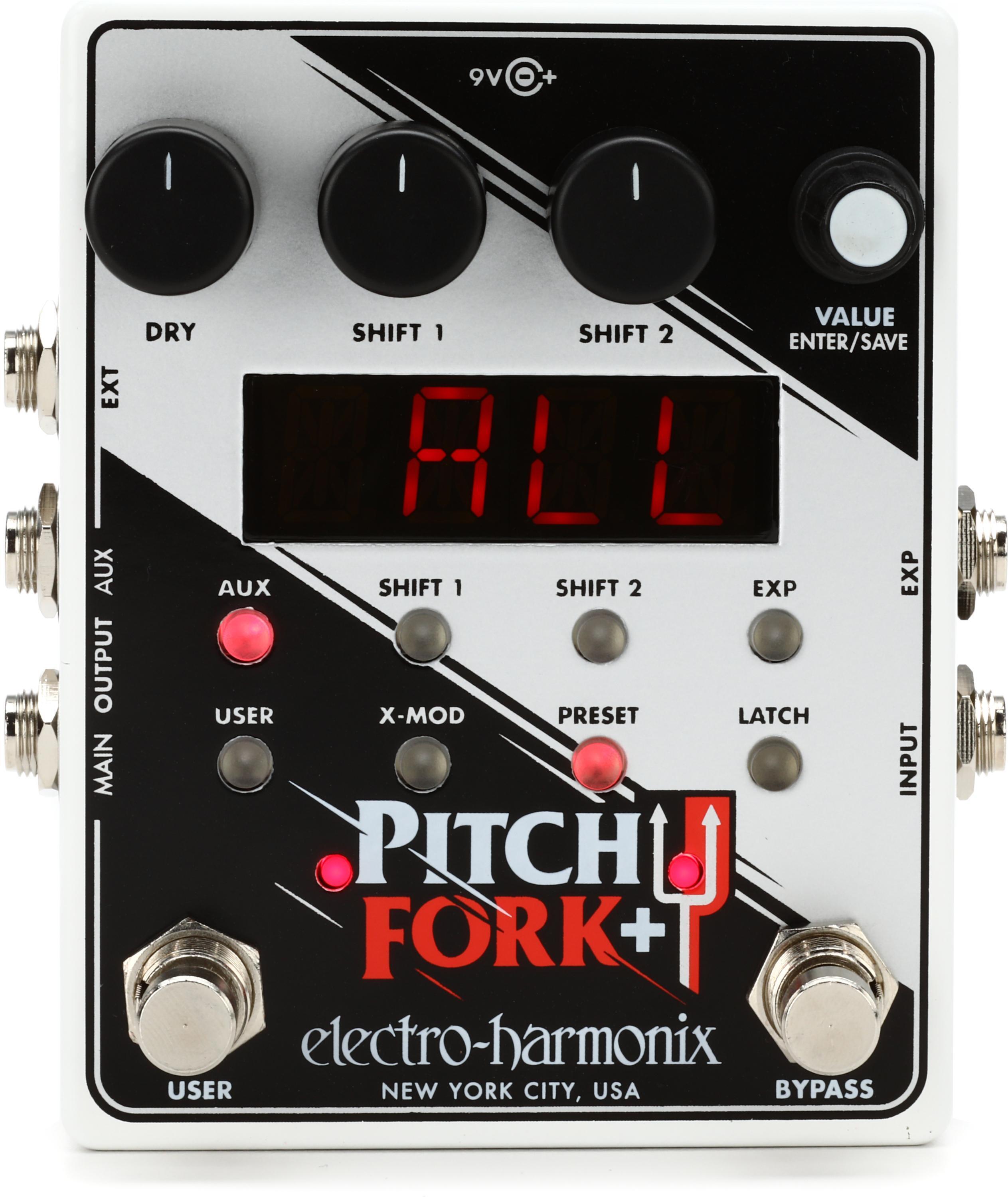 Electro-Harmonix Pitch Fork + Polyphonic Pitch Shift Pedal