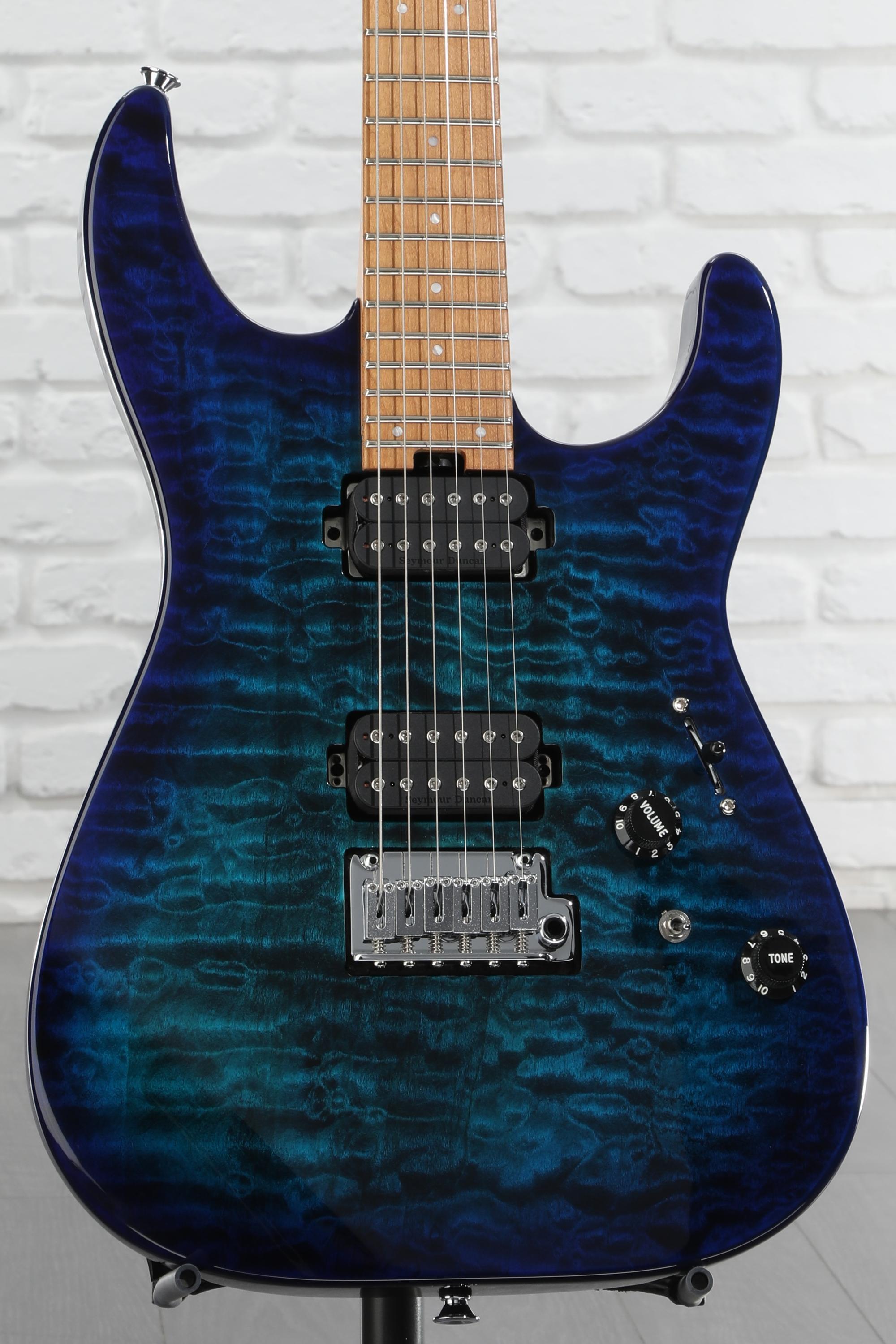 Charvel PM DK24 HH 2PT Mt Blue – Motor City Guitar