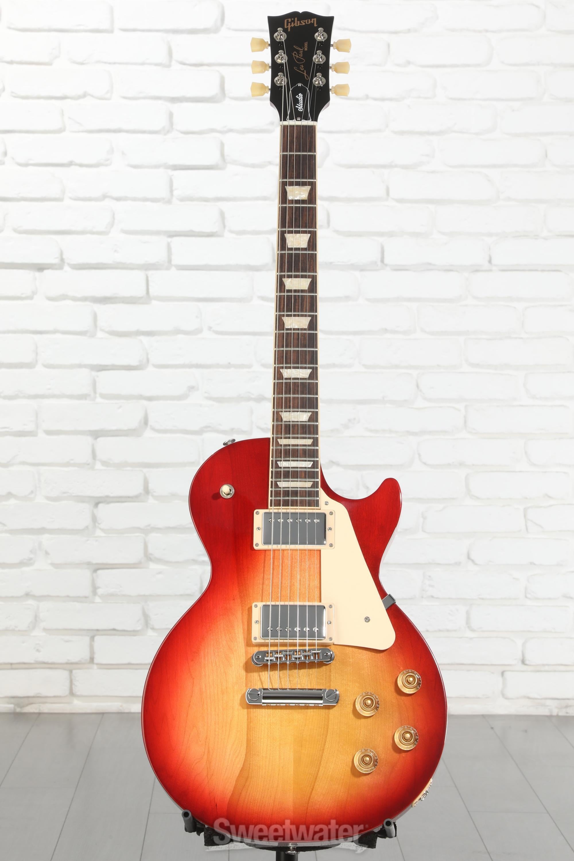 Gibson Les Paul Studio Electric Guitar - Cherry Sunburst | Sweetwater