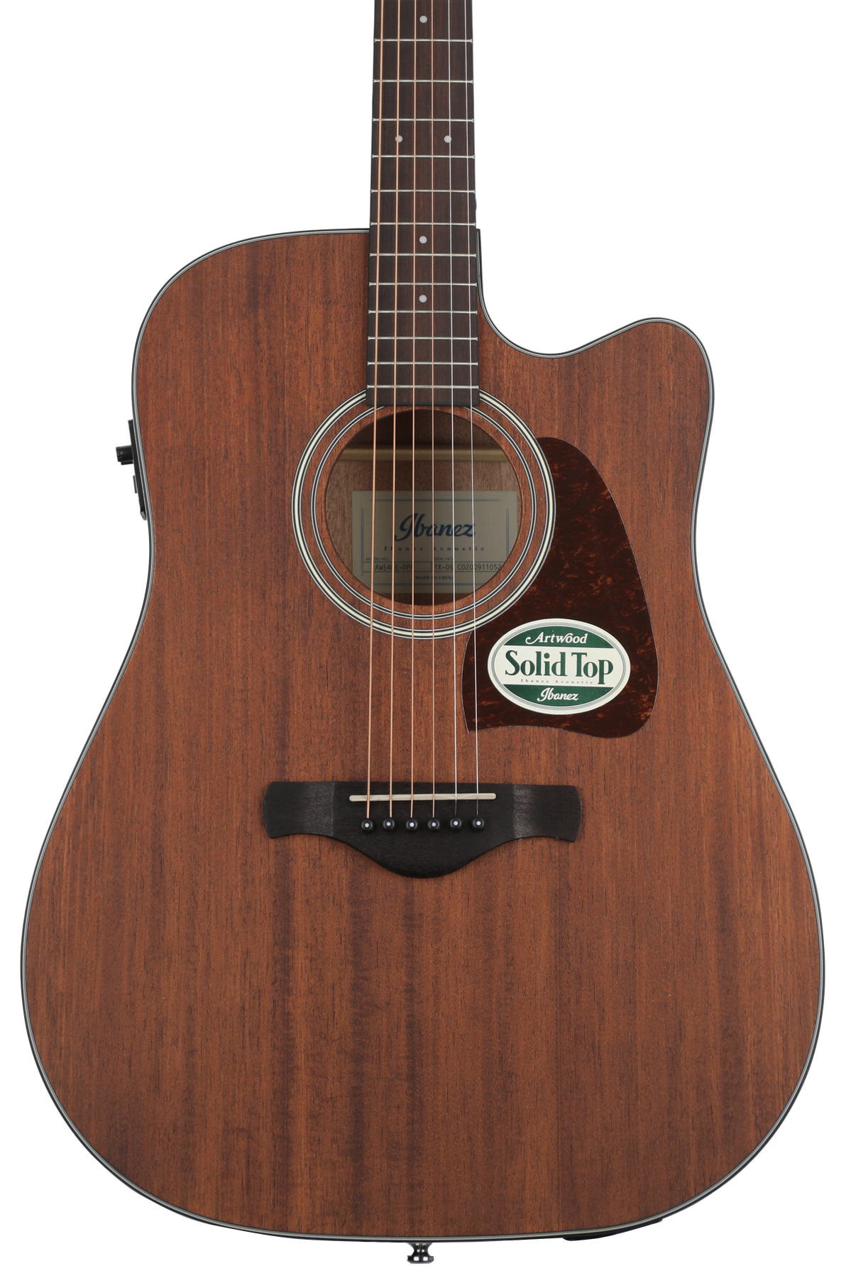 Ibanez AW54CE Acoustic-electric Guitar - Open Pore Natural