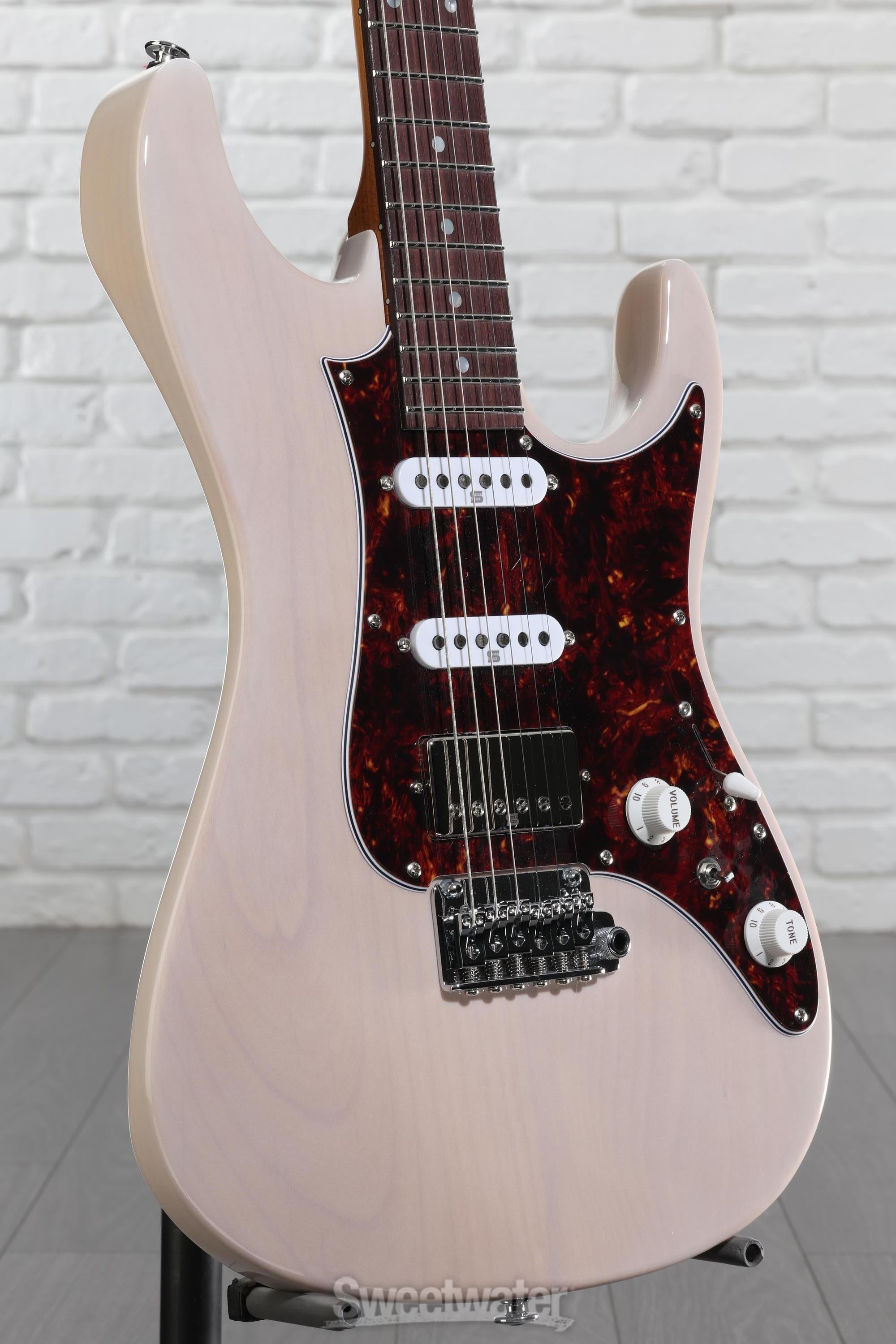 Ibanez Prestige AZ2204N Electric Guitar - Antique White Blonde