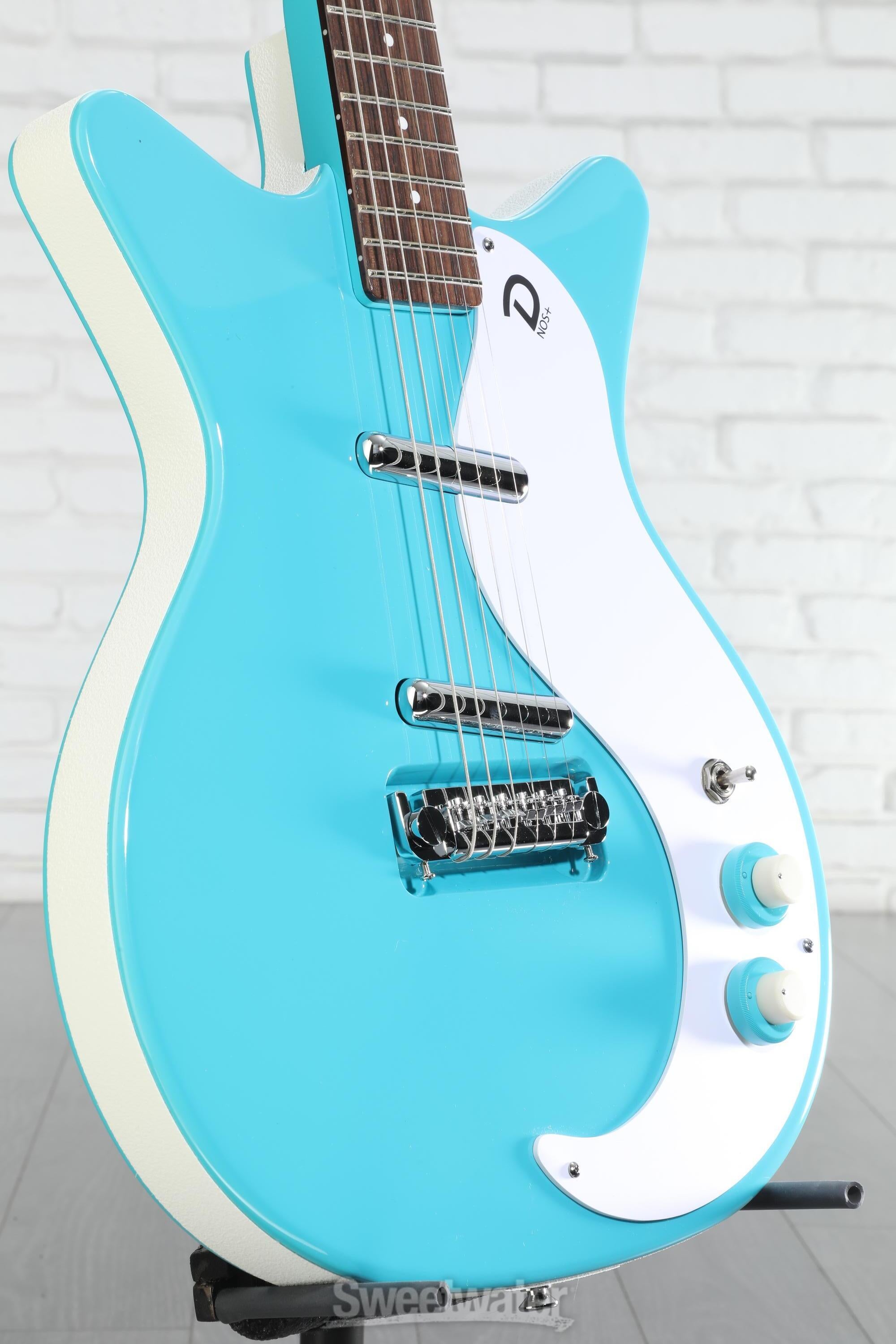 Danelectro '59M NOS+ Electric Guitar - Baby Blue | Sweetwater