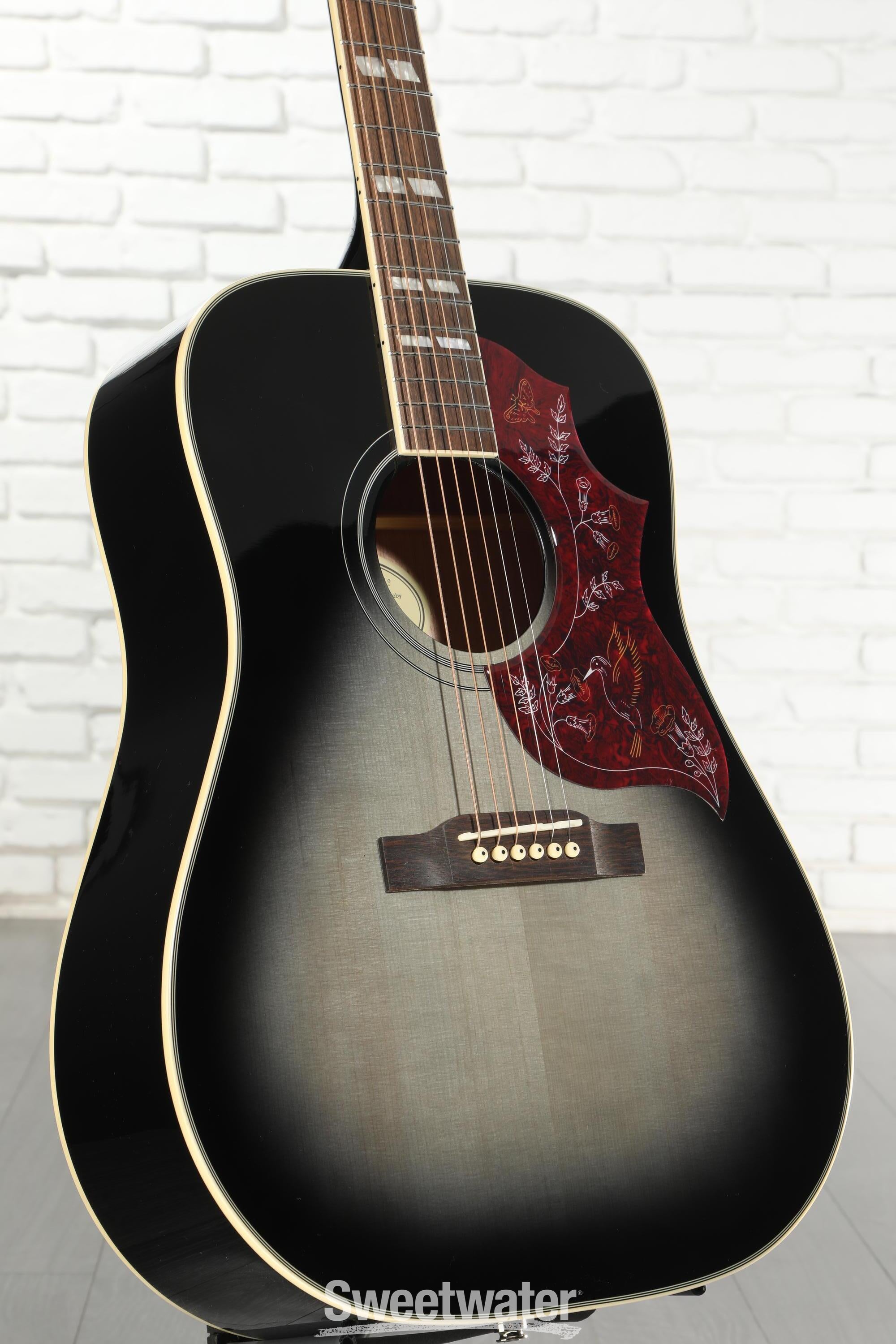 Epiphone Hummingbird Studio Acoustic-electric - Trans Ebony