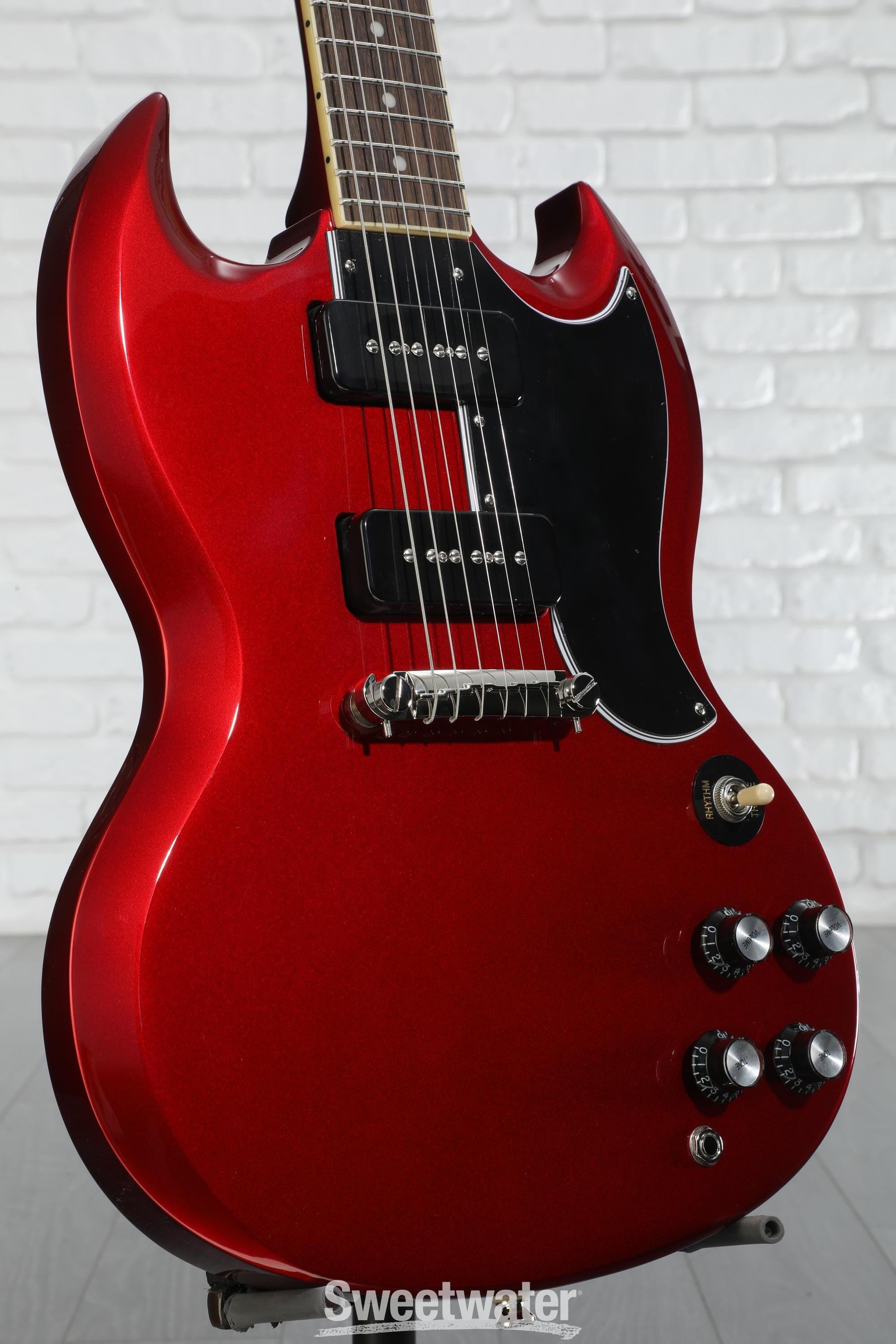 Amazon.com: Epiphone SG Special P90, Faded Pelham Blue