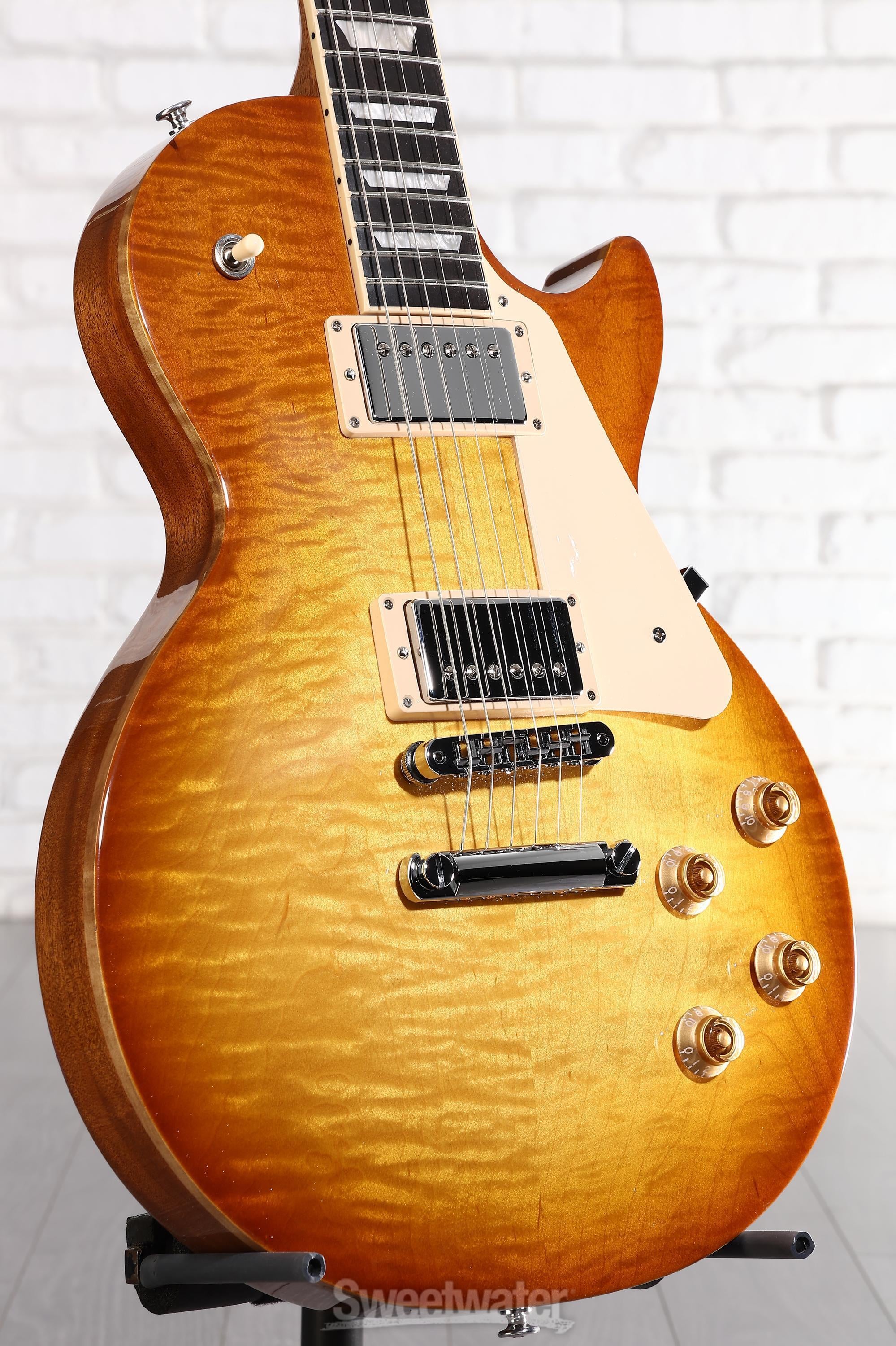 Photo of Gibson Les Paul Studio Session Electric Guitar - Honey Burst