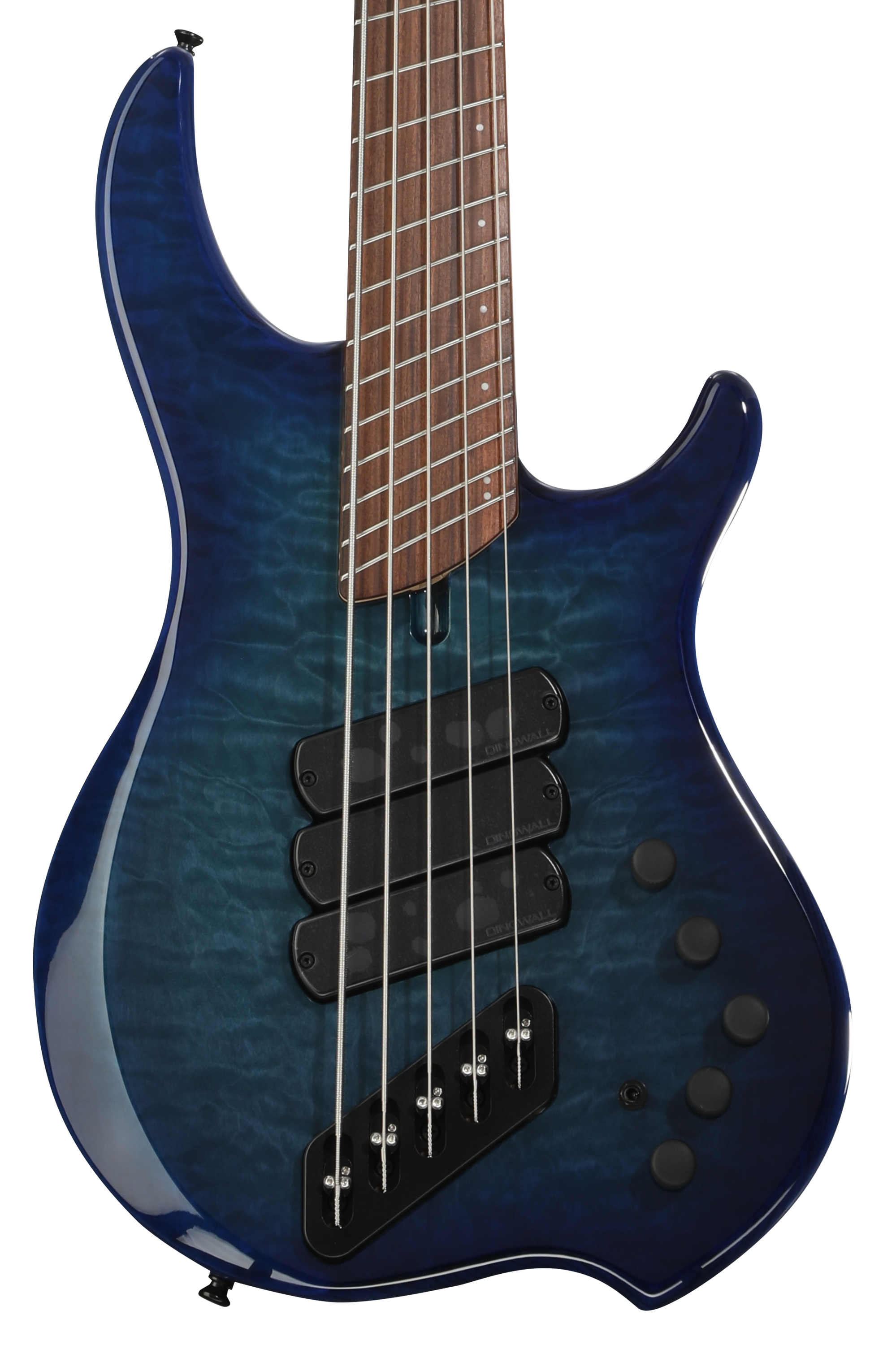ベース Dingwall Combustion 5st Dingwall Guitars Combustion 5-string Electric Bass - Indigo Burst