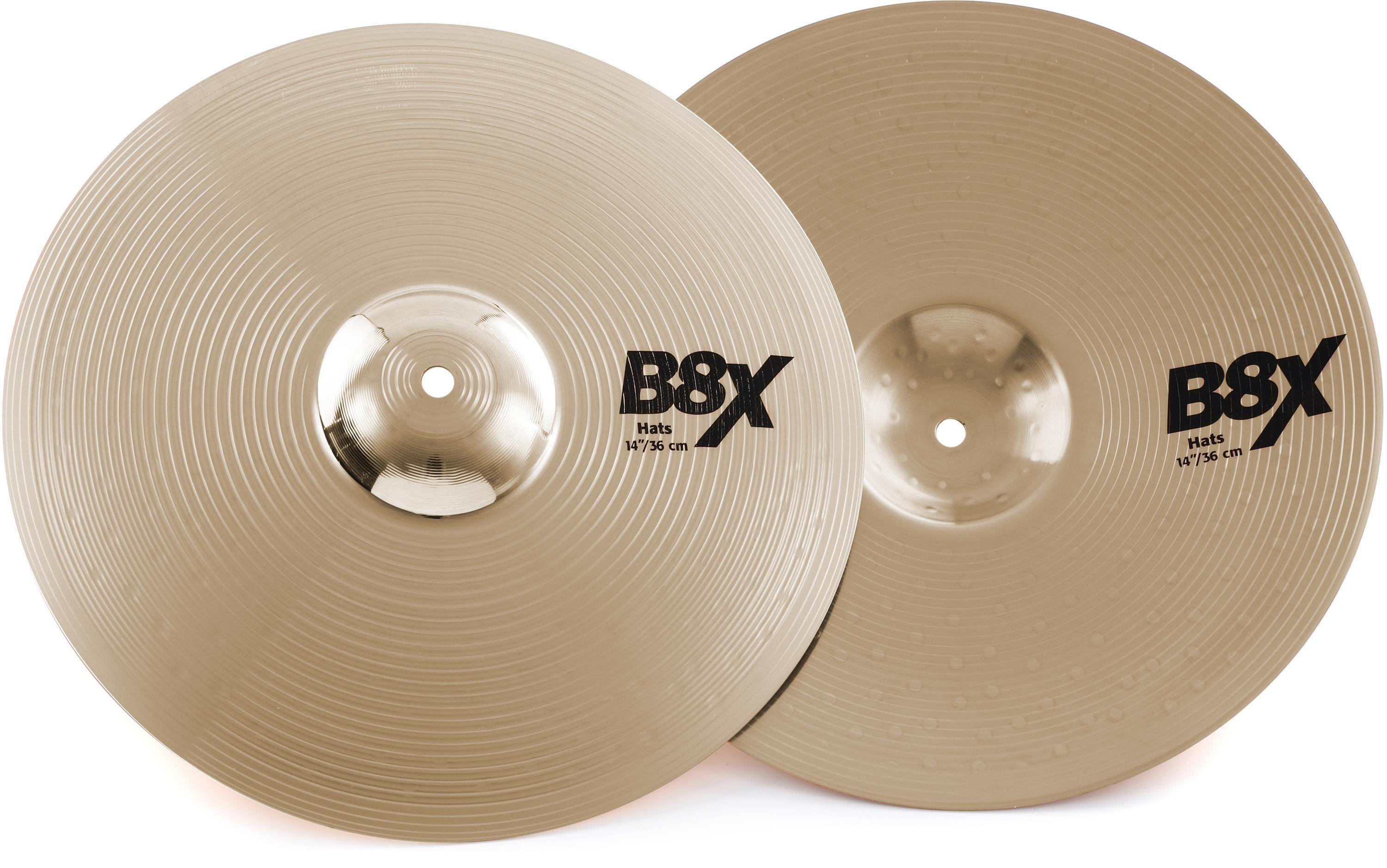 Sabian B8X Hi-hat Cymbals - 14-inch