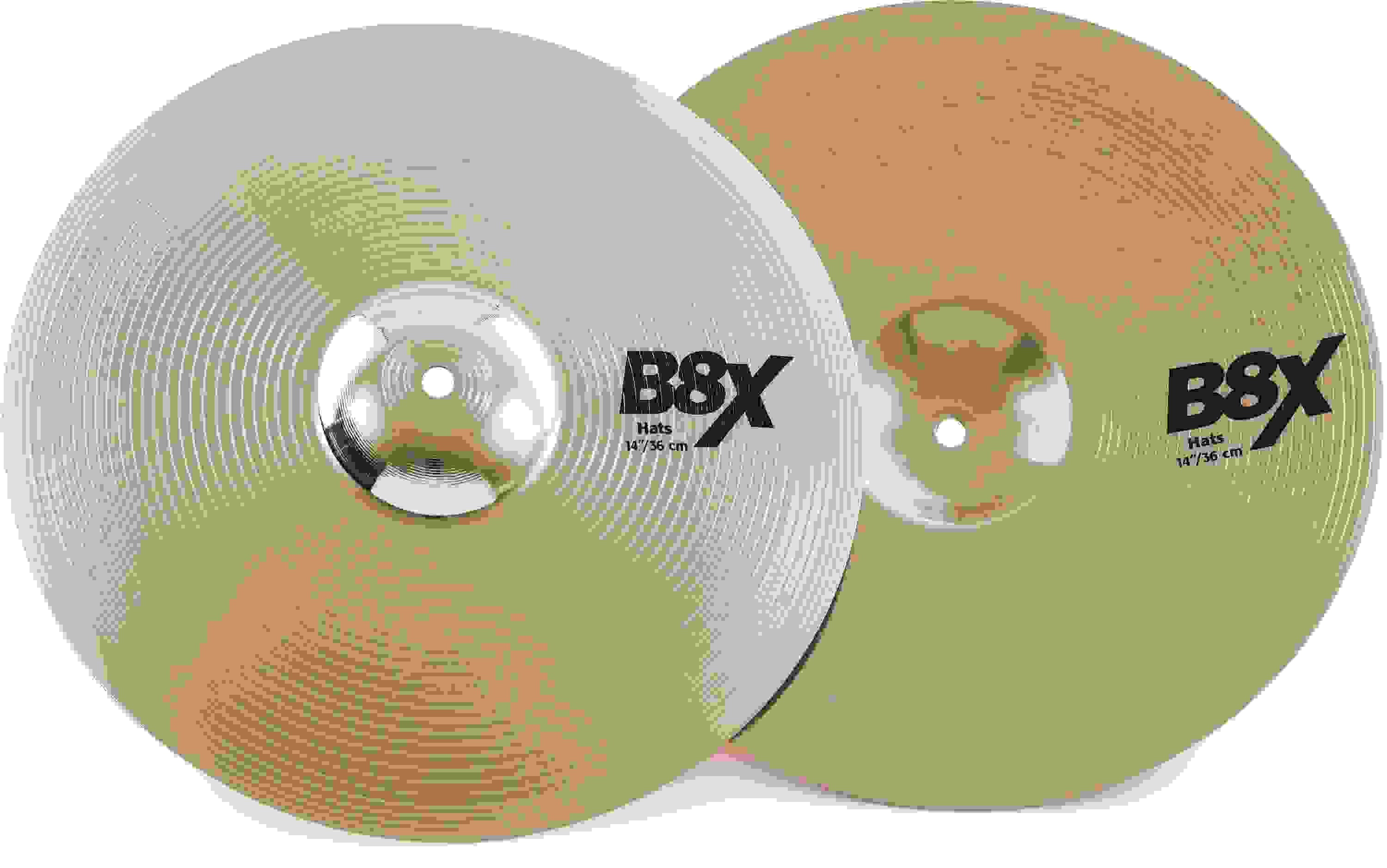 Sabian B8X Hi-hat Cymbals - 14-inch