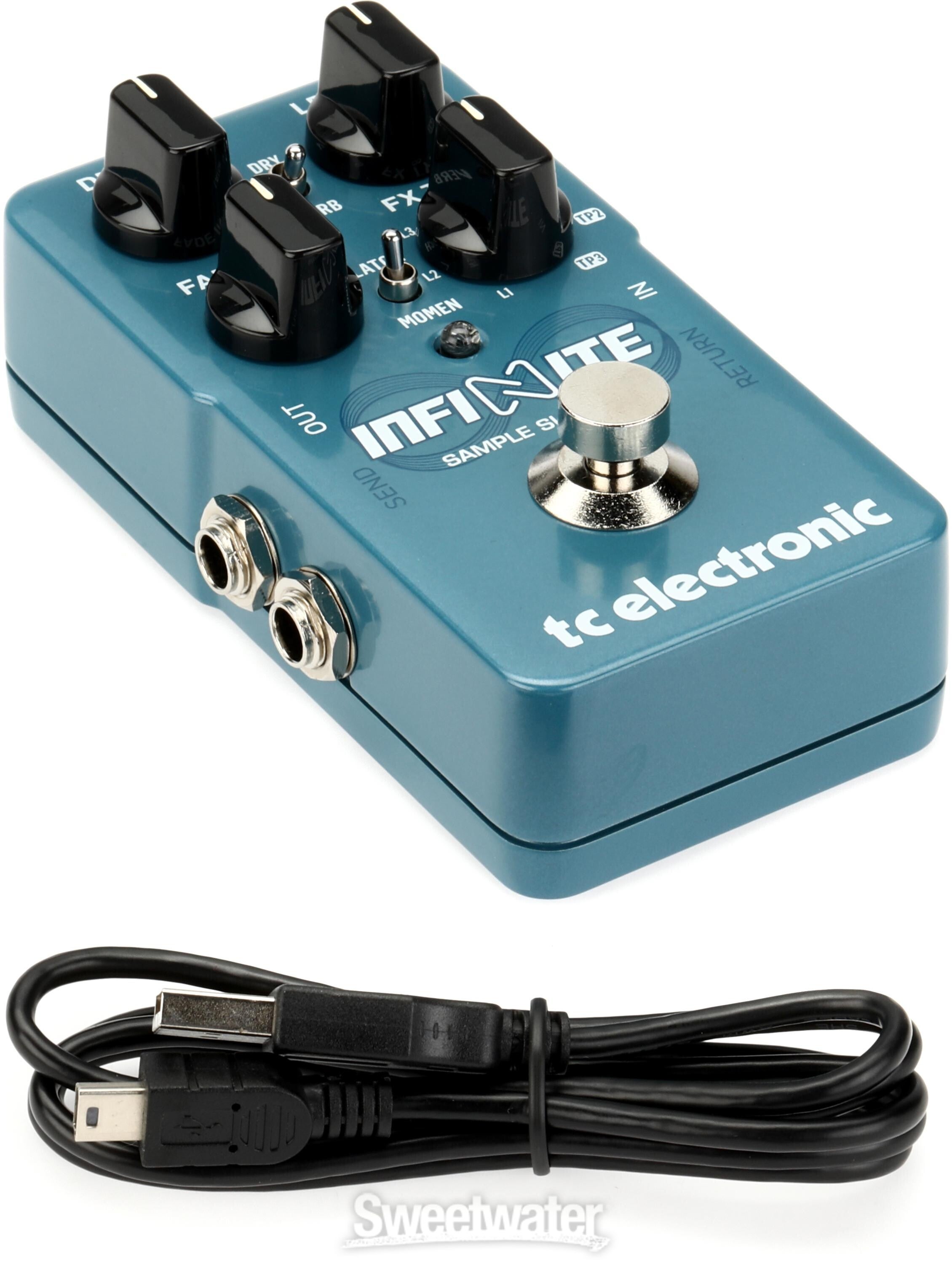 TC Electronic Infinite Sample Sustainer Pedal Reviews | Sweetwater