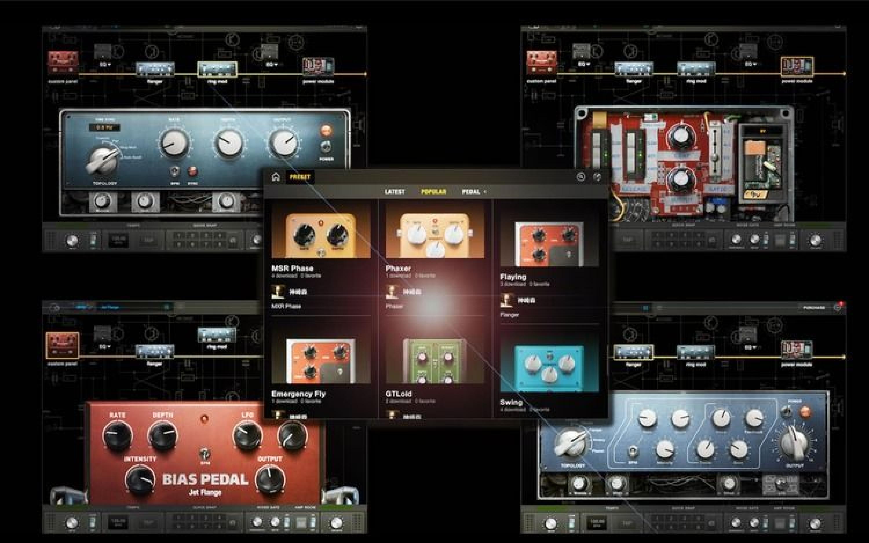 Positive Grid BIAS MODULATIONモジュレーションマルチ Positive Grid BIAS Modulation Twin Modulation Pedal | Sweetwater
