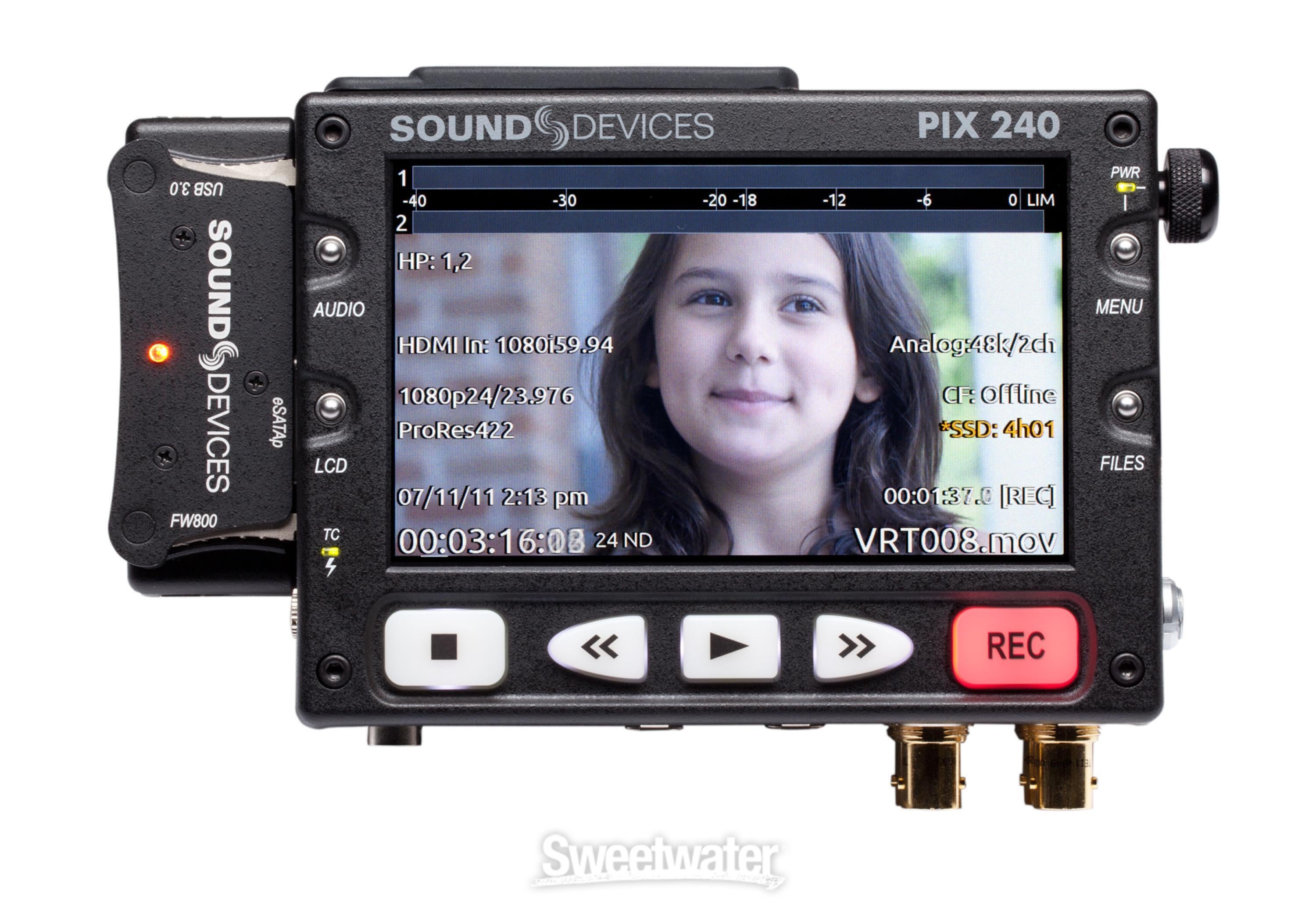 Sound Devices PIX 240 | Sweetwater