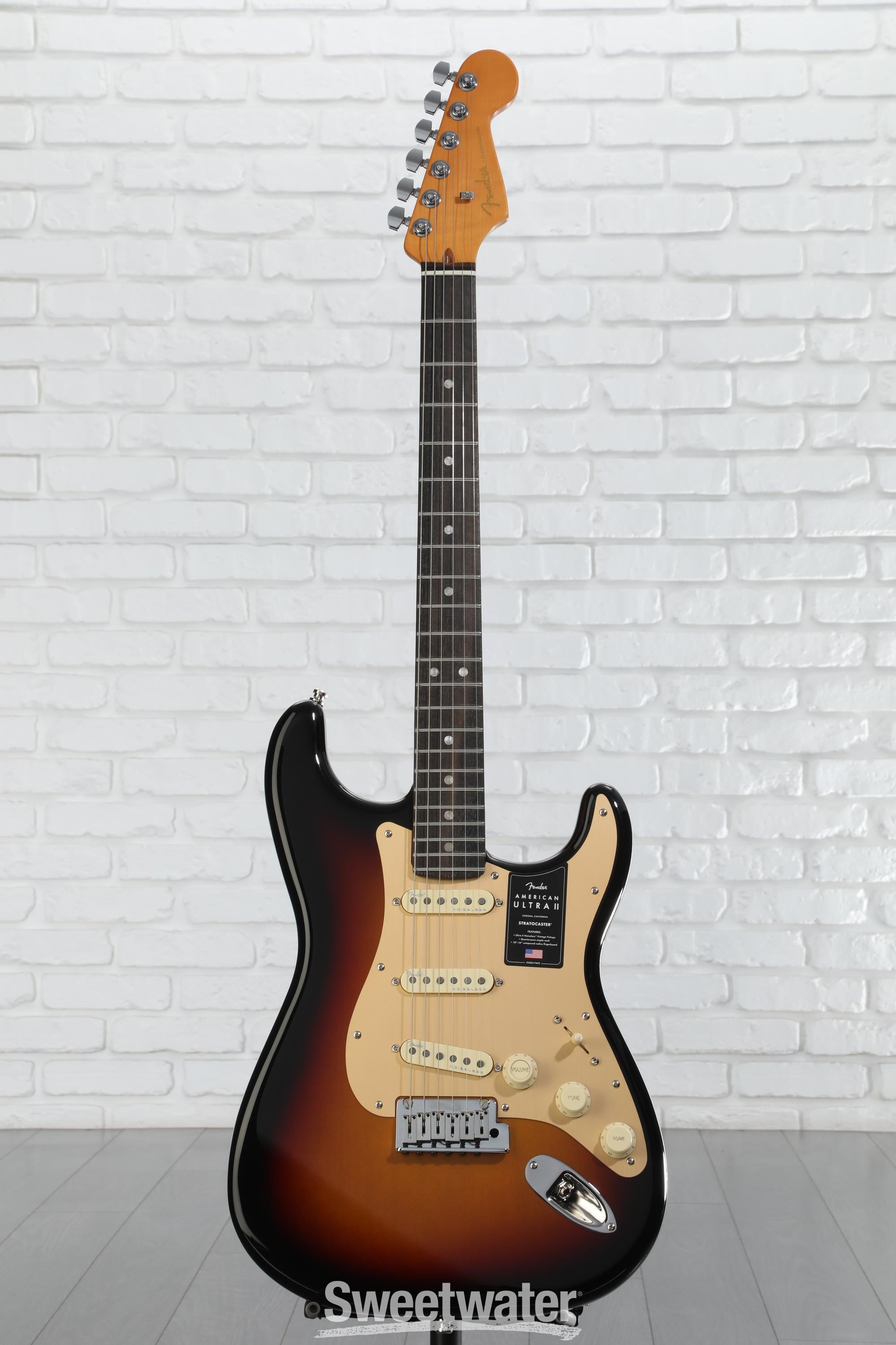 美品 Fender American Ultra2 Stratocaster Fender American Ultra II Stratocaster Electric Guitar