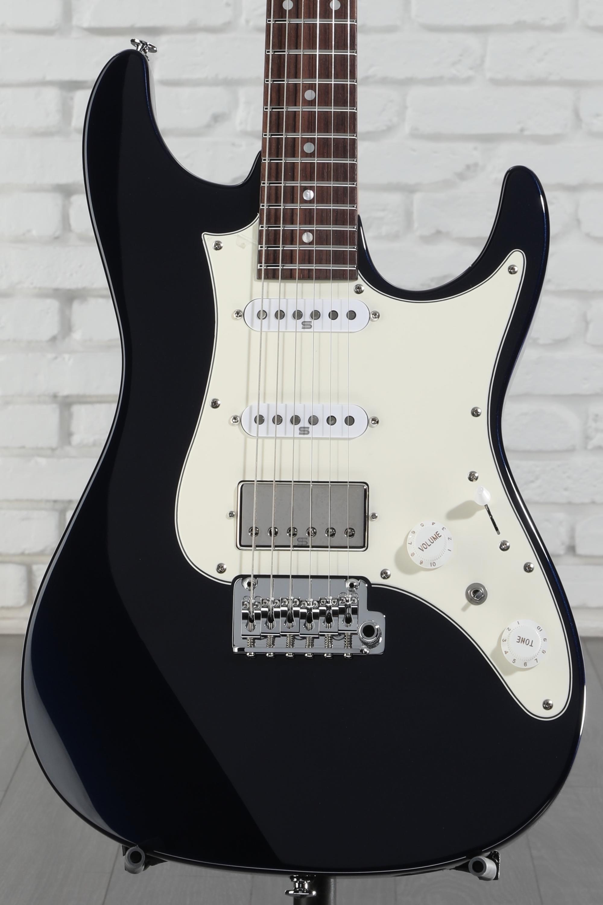 ギター Ibanez AZ2204NW PPK Ibanez Prestige AZ2204NW Electric Guitar - Dark Tide Blue | Sweetwater