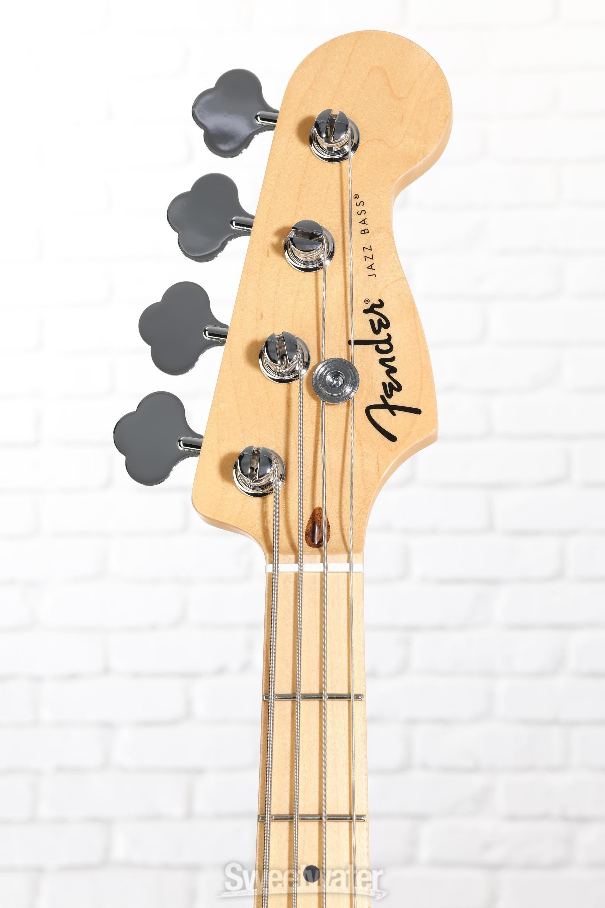 Fender Standard Jazz Bass - Black, Maple Fingerboard