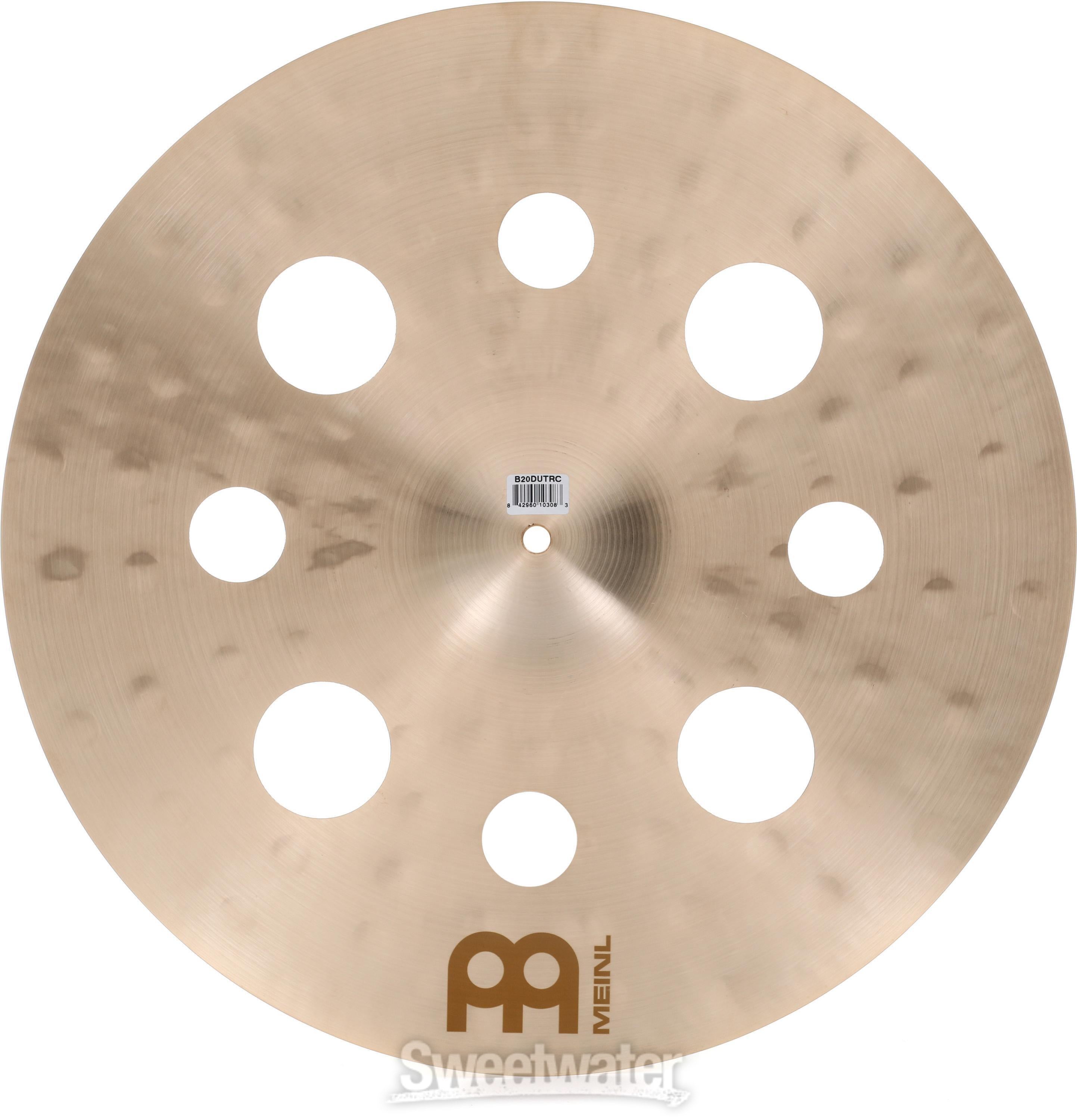 Meinl Cymbals Byzance Dual Trash Crash Cymbal - 20-inch | Sweetwater